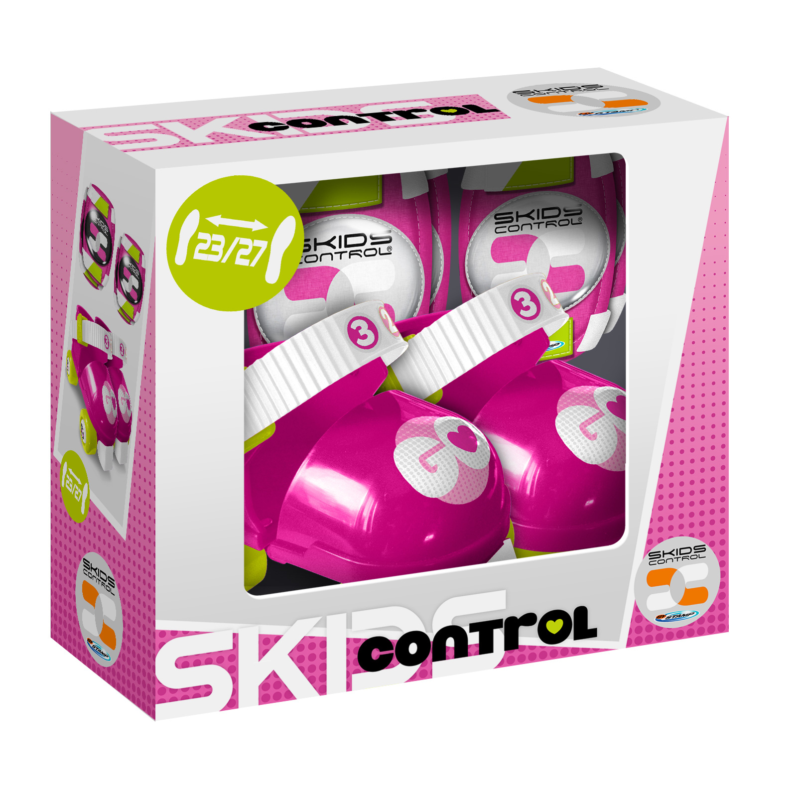 Patins 4 Rodas E Proteções Skids Control