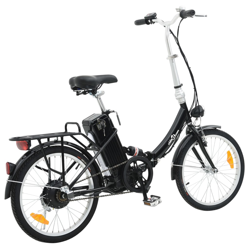 Bicicleta Eléctrica Vidaxl De Aluminio - Plegable  MKP