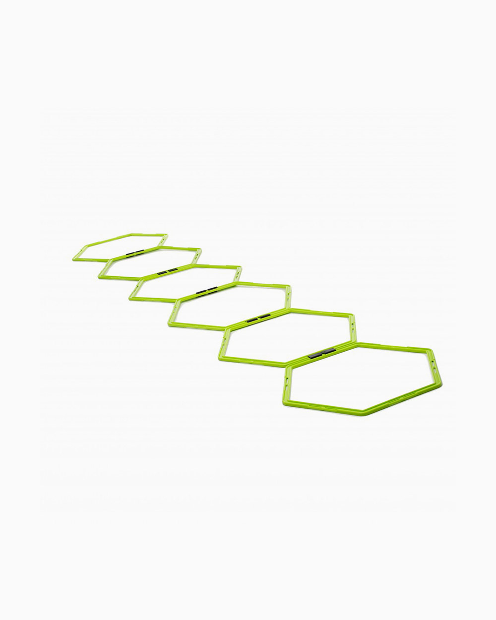 Escalera De Entrenamiento Boomfit Hexagonal - verde - 