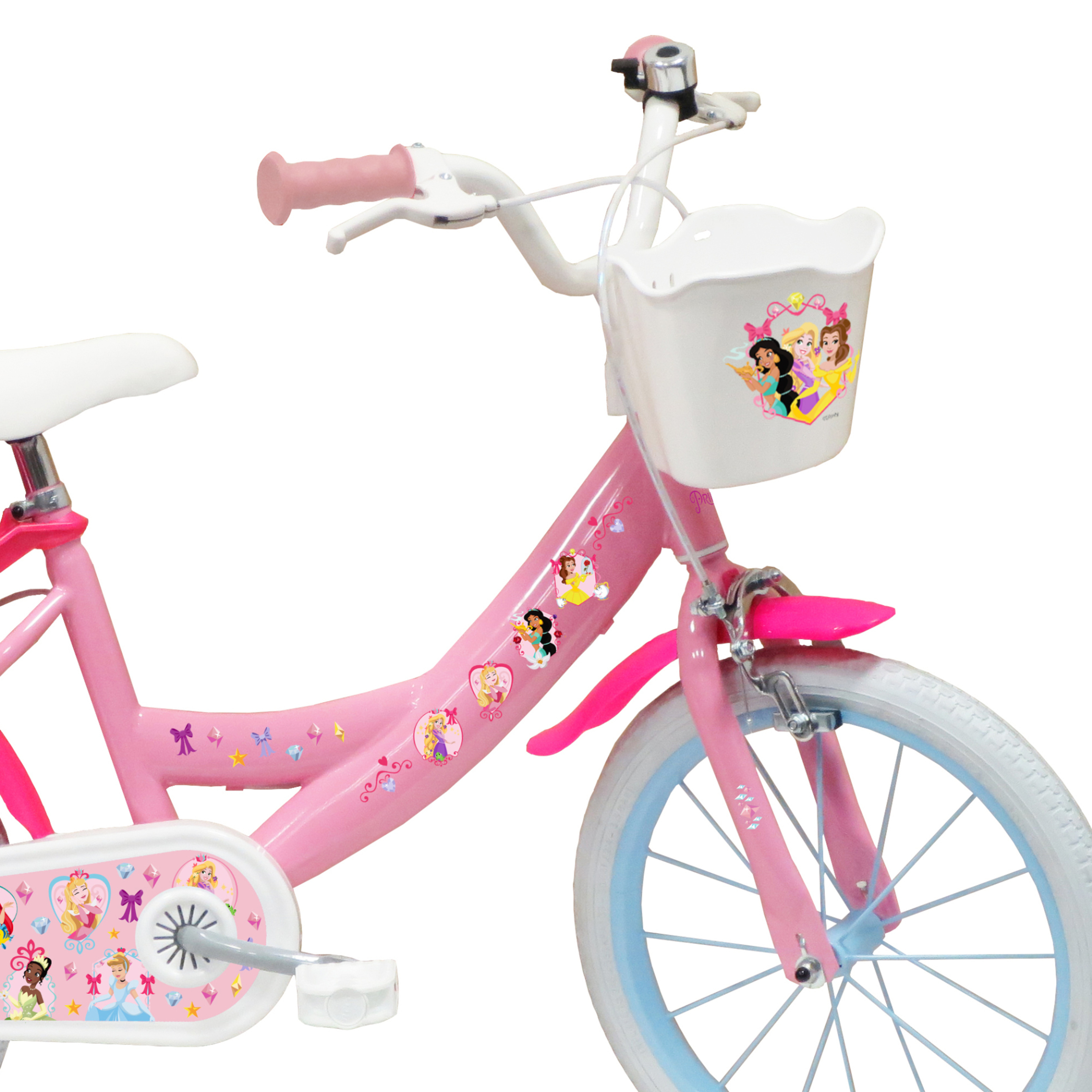 Bicicleta Niña 16 Pulgadas Disney Princess 5-7 Años