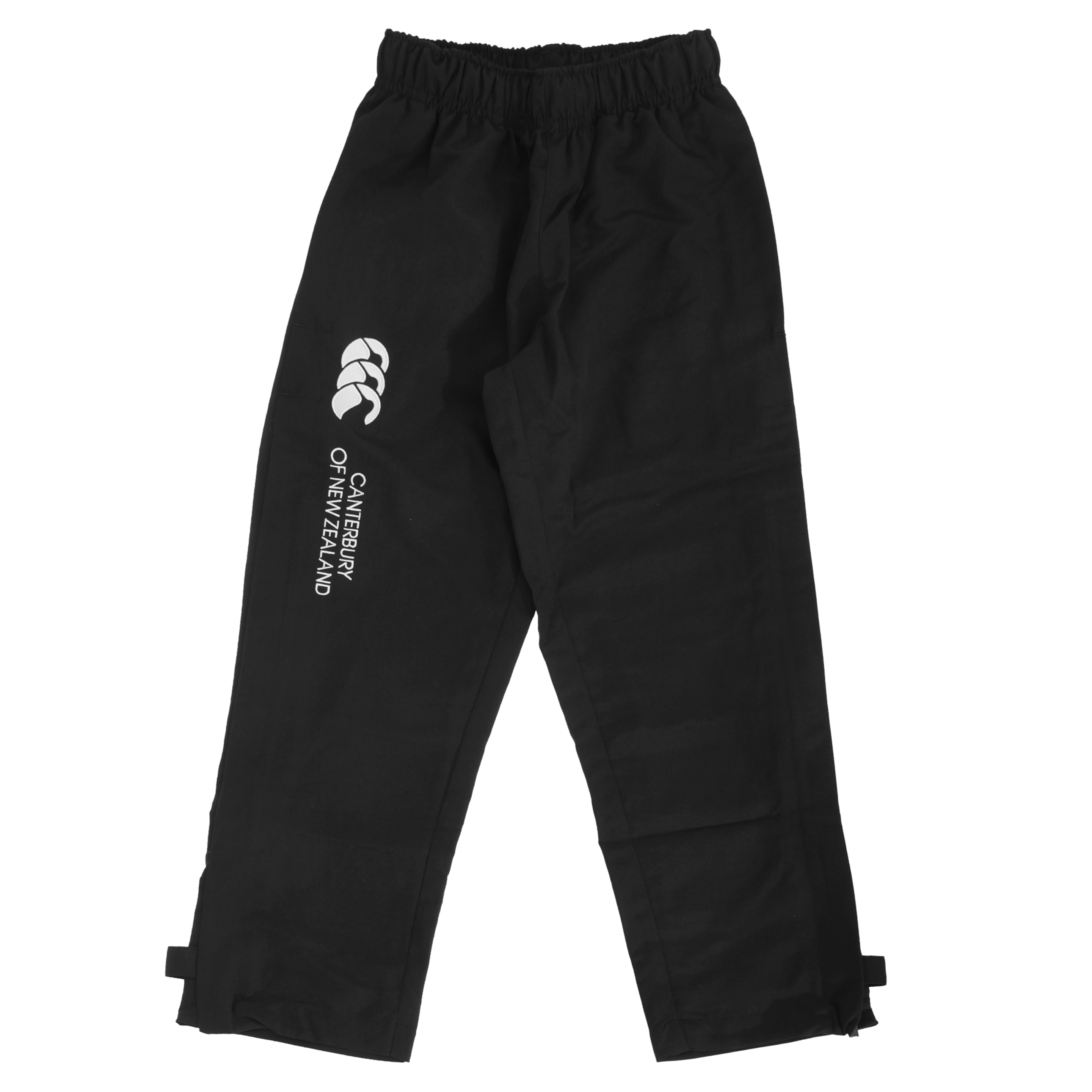 Childrens/kids Stadium Elasticated Sports Trousers Canterbury (Negro)