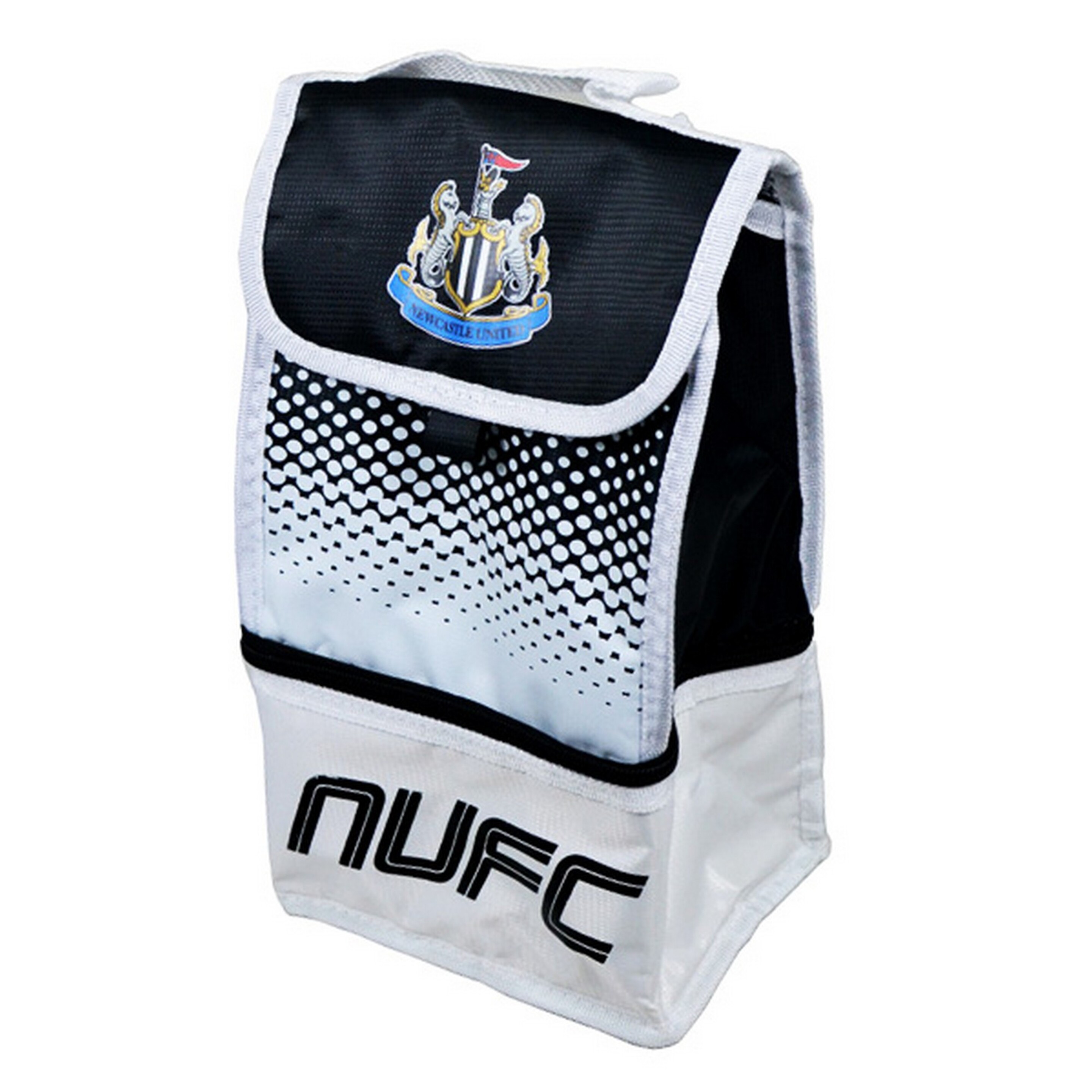 Bolso Para La Comida Official  Diseño Degradado Y Escudo Del Equipo Newcastle United Fc