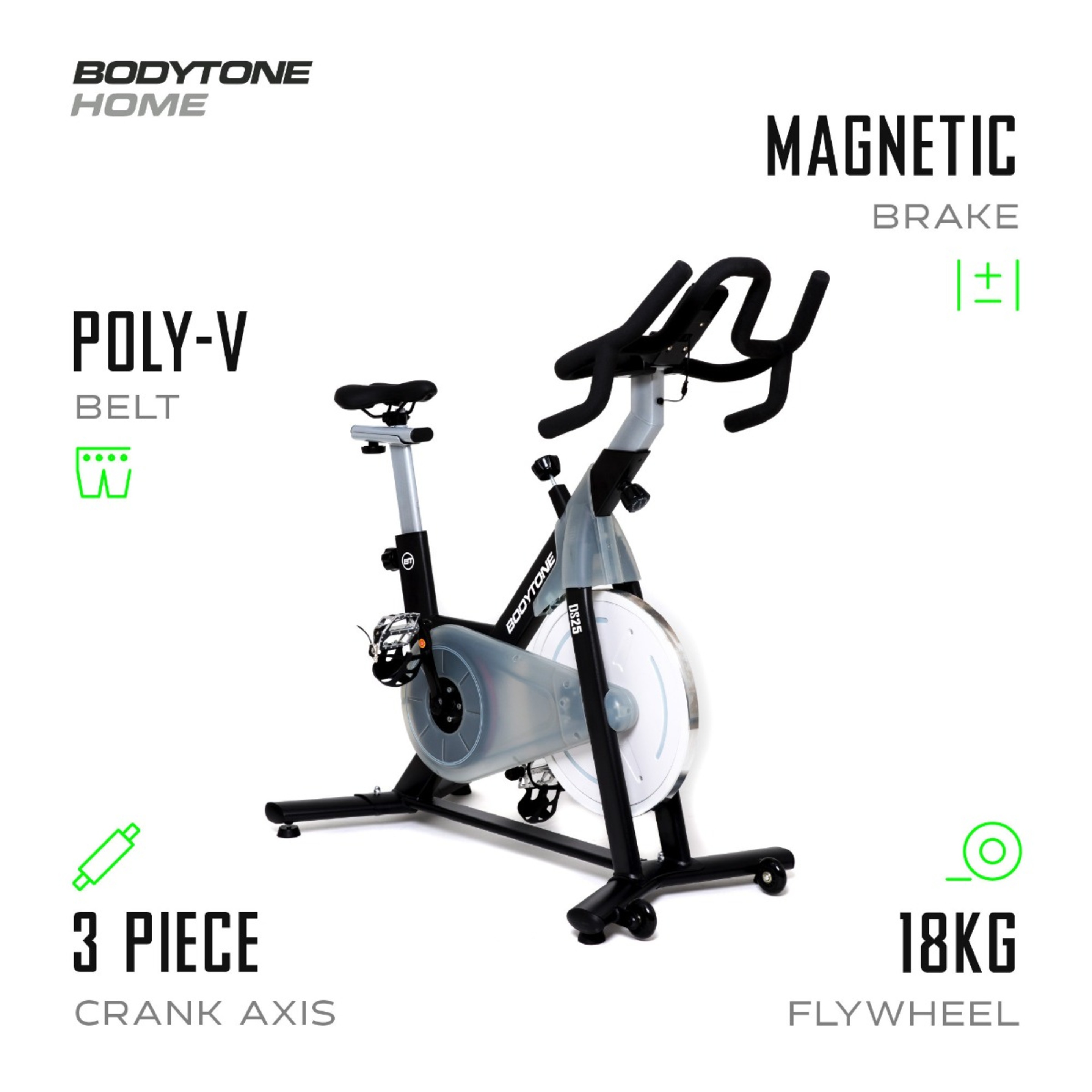 Bodytone Bt Bici De Spinning Magnética