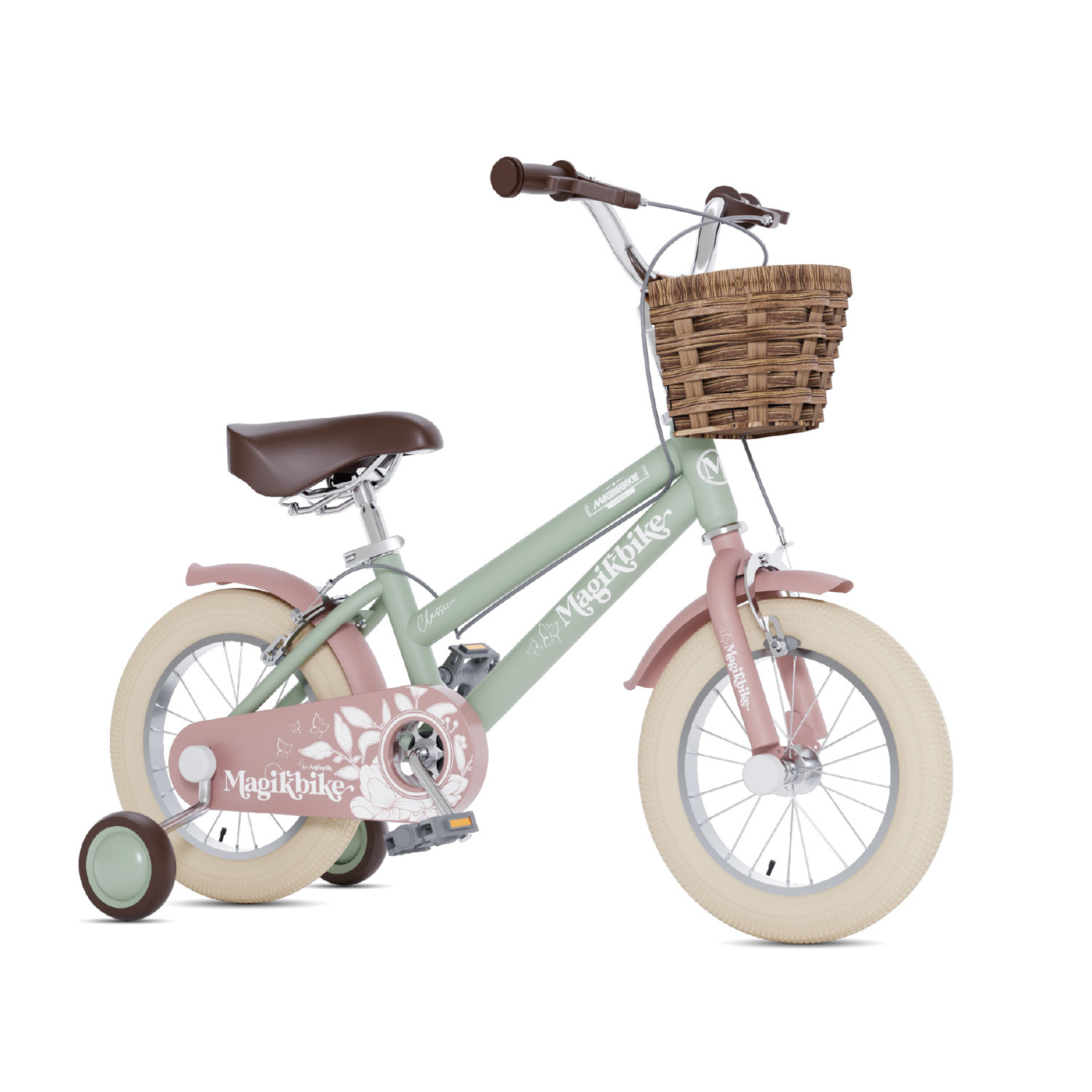 Bicicleta Niños 12 Pulgadas Magikbike Antonella 3-5 Años - verde - 