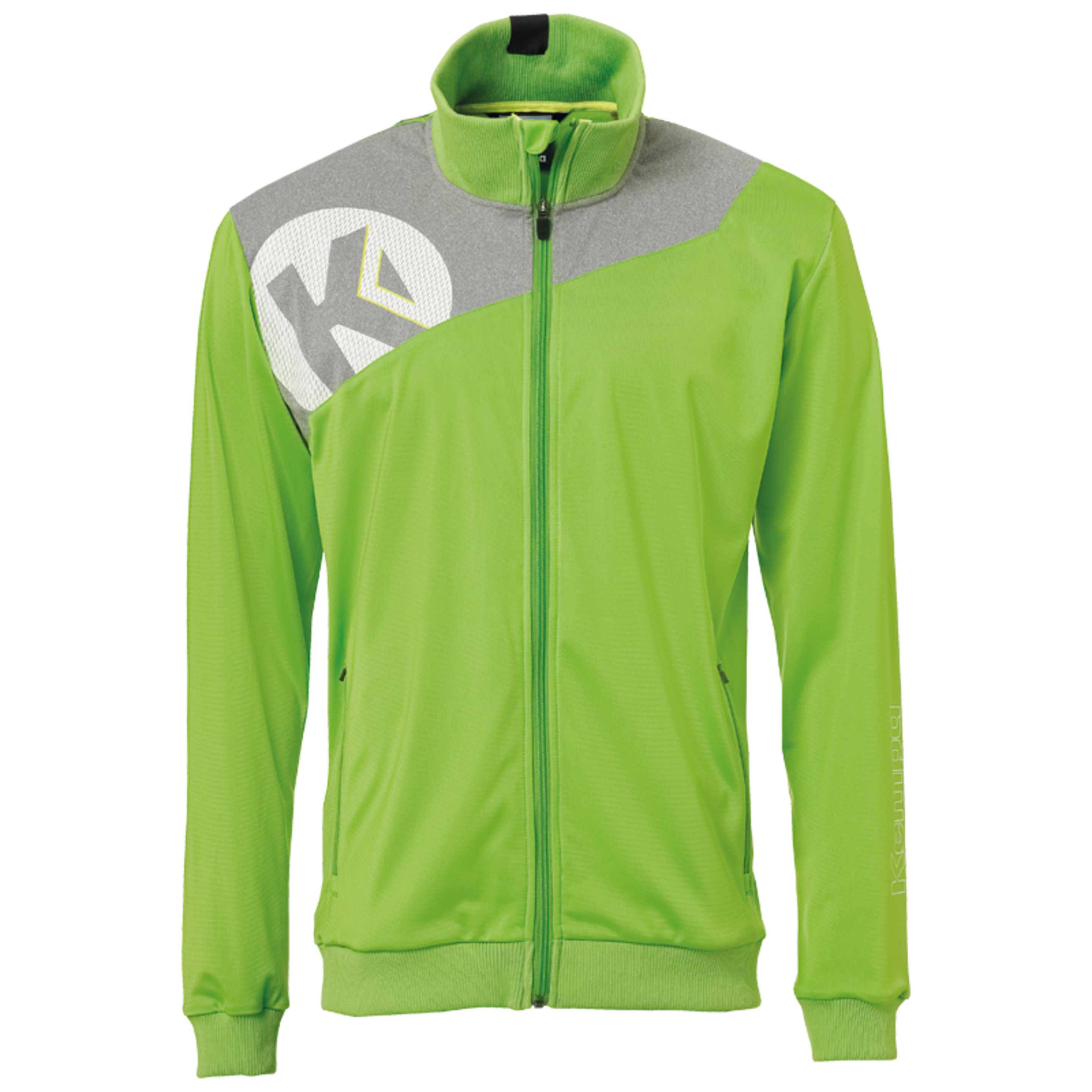 Core 2.0 Poly Jacket Verde Esperanza/gris Oscu Kempa - verde - 