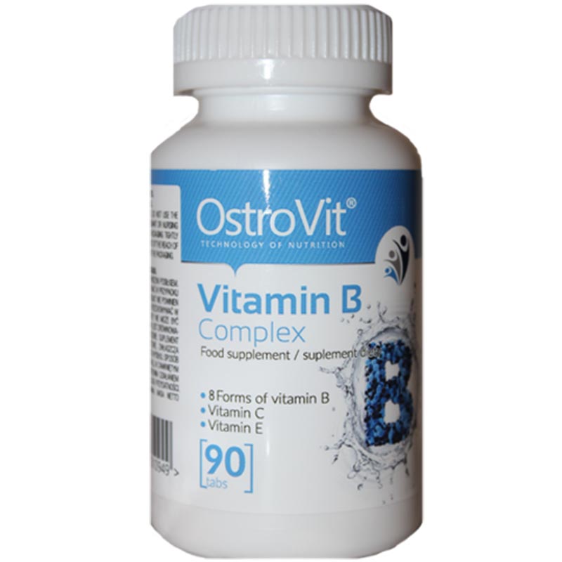 Vitamina B Complejo - 90comp - Ostrovit - Sin Sabor