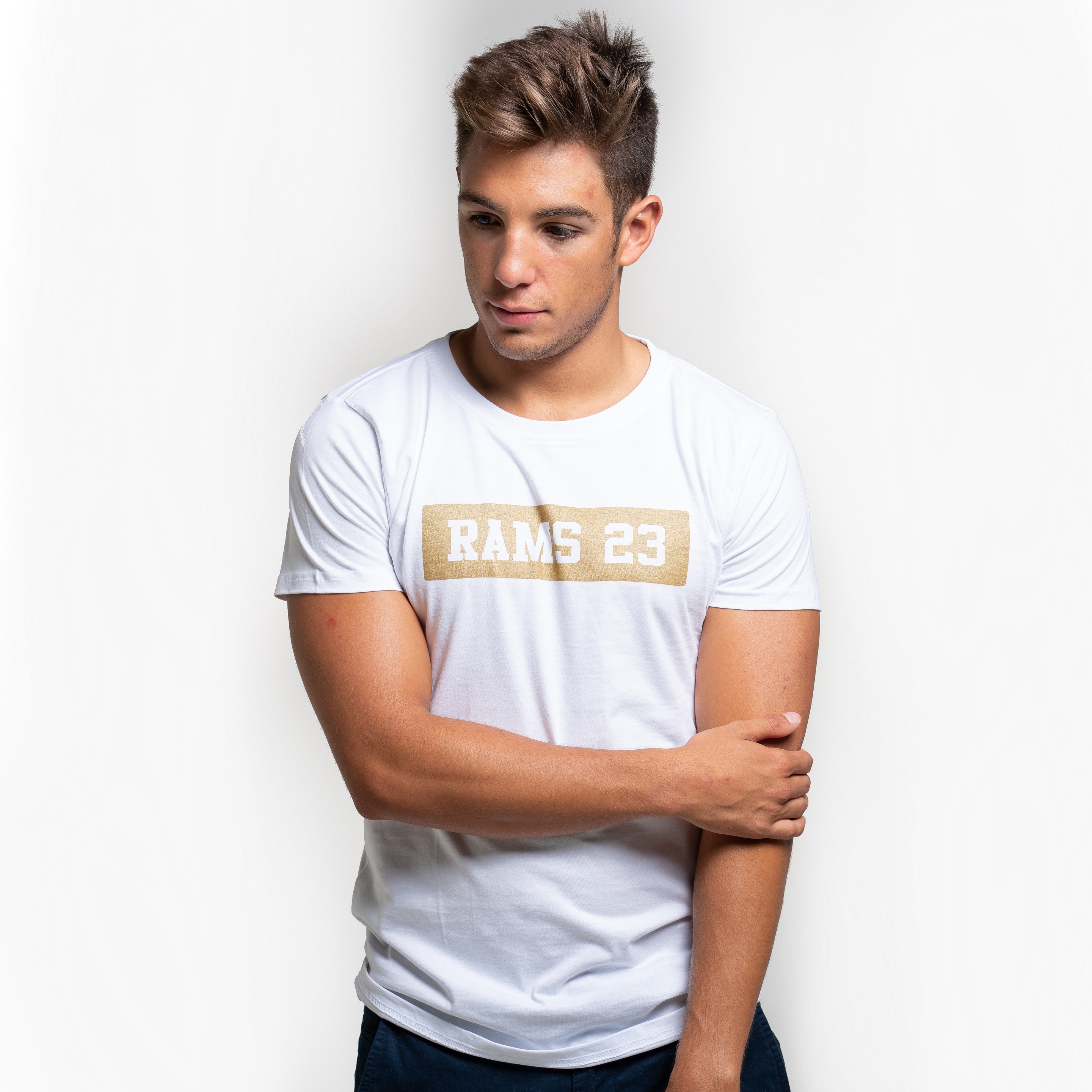 Camiseta Rams 23 Gold