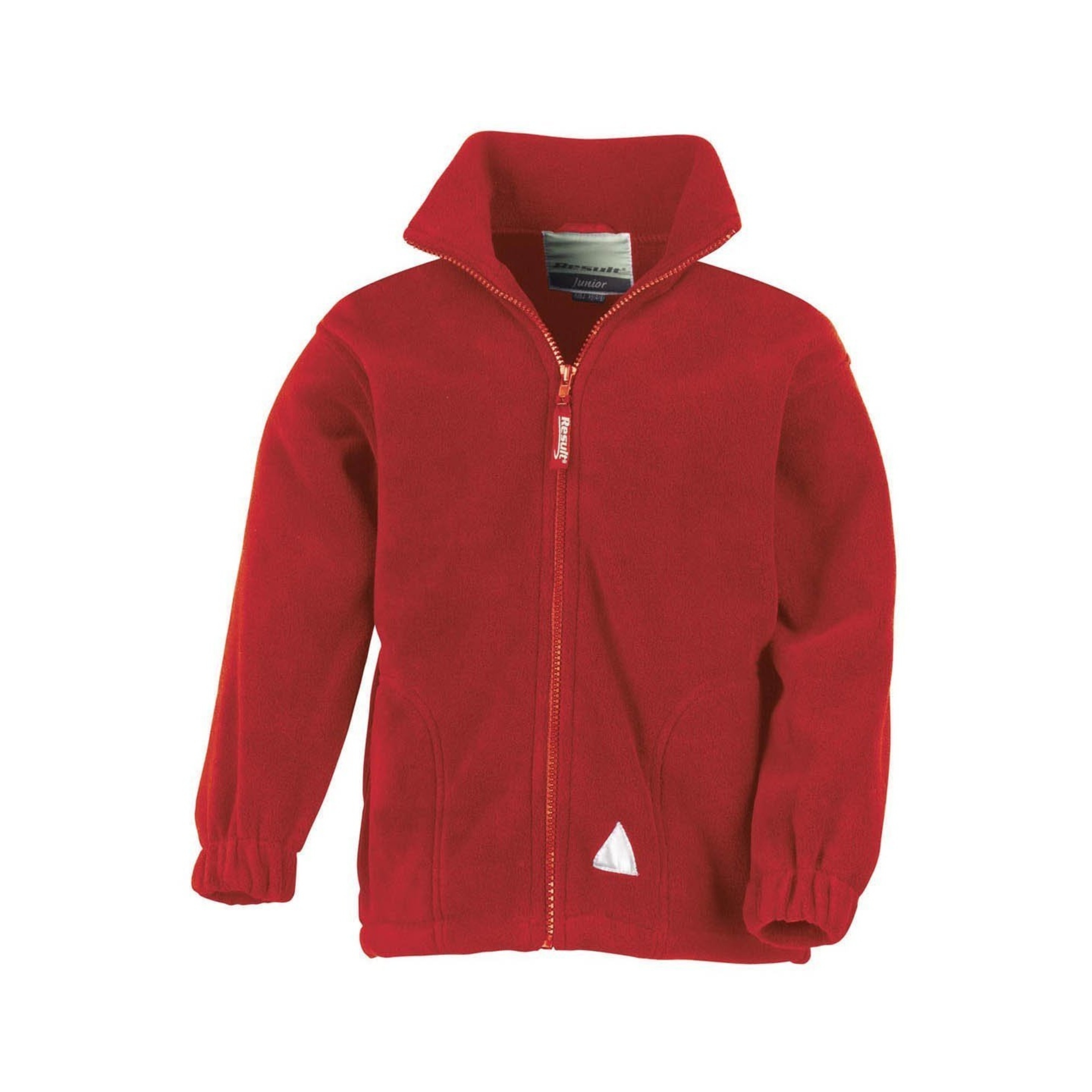 Chaqueta Polar Con Cremallera Modelo Active Para Chicas Result (Rojo)