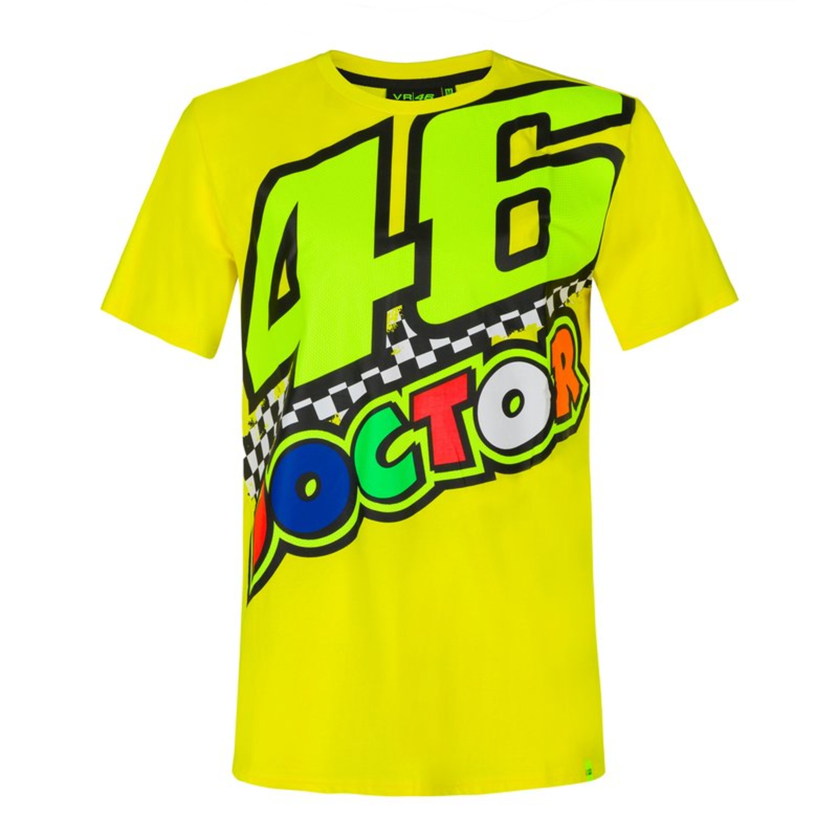 Camiseta Manga Corta Valentino Rossi Vr46 - amarillo - 