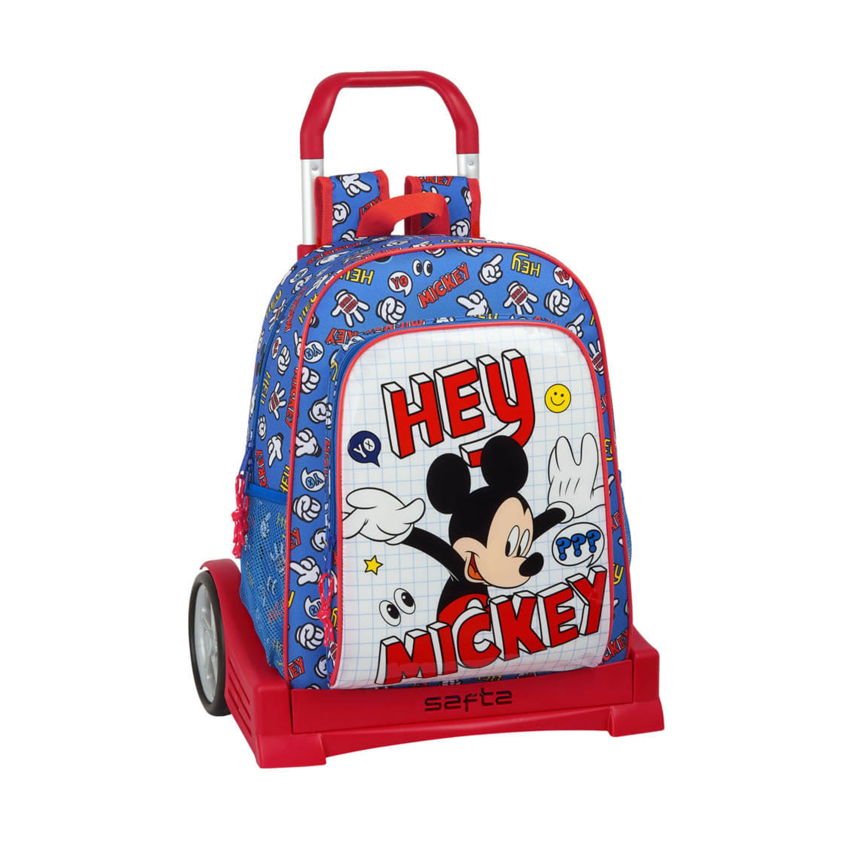 Mochila Com Trolley Mickey Things Disney - multicolor - 