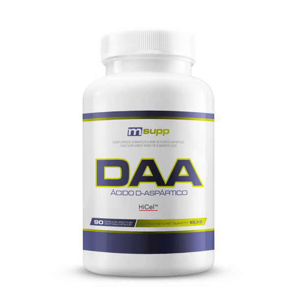 Daa (ácido Aspártico) - 90 Cápsulas Vegetales De Mm Supplements -  - 
