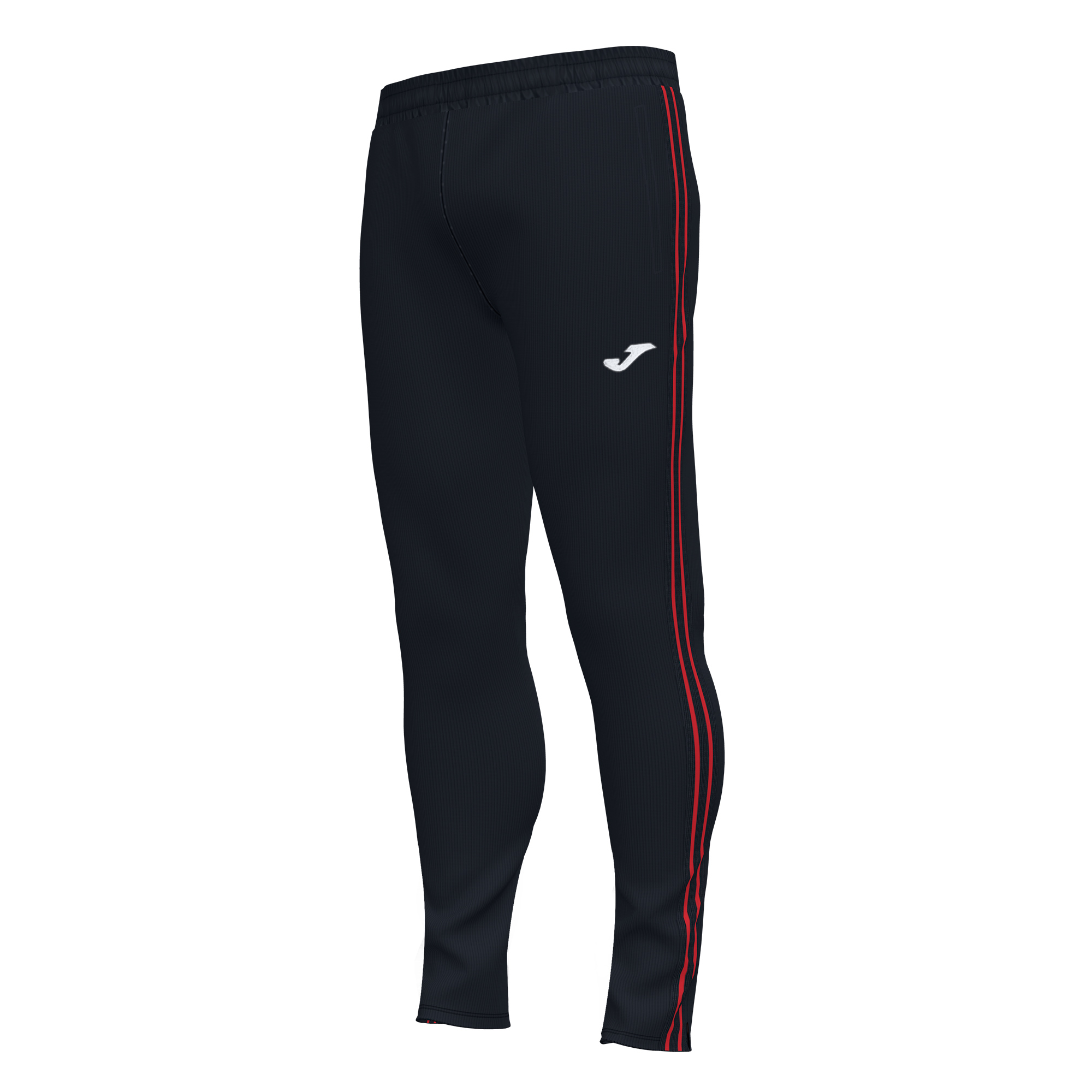 Calça Comprida Joma Classic Preto Vermelho