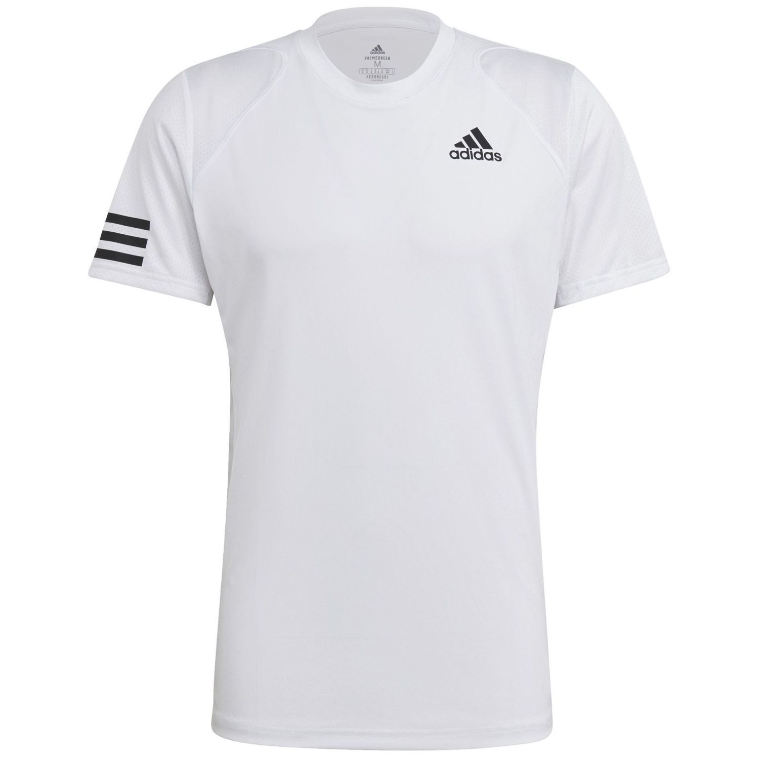Camiseta adidas Club 3 Stripe - blanco - 