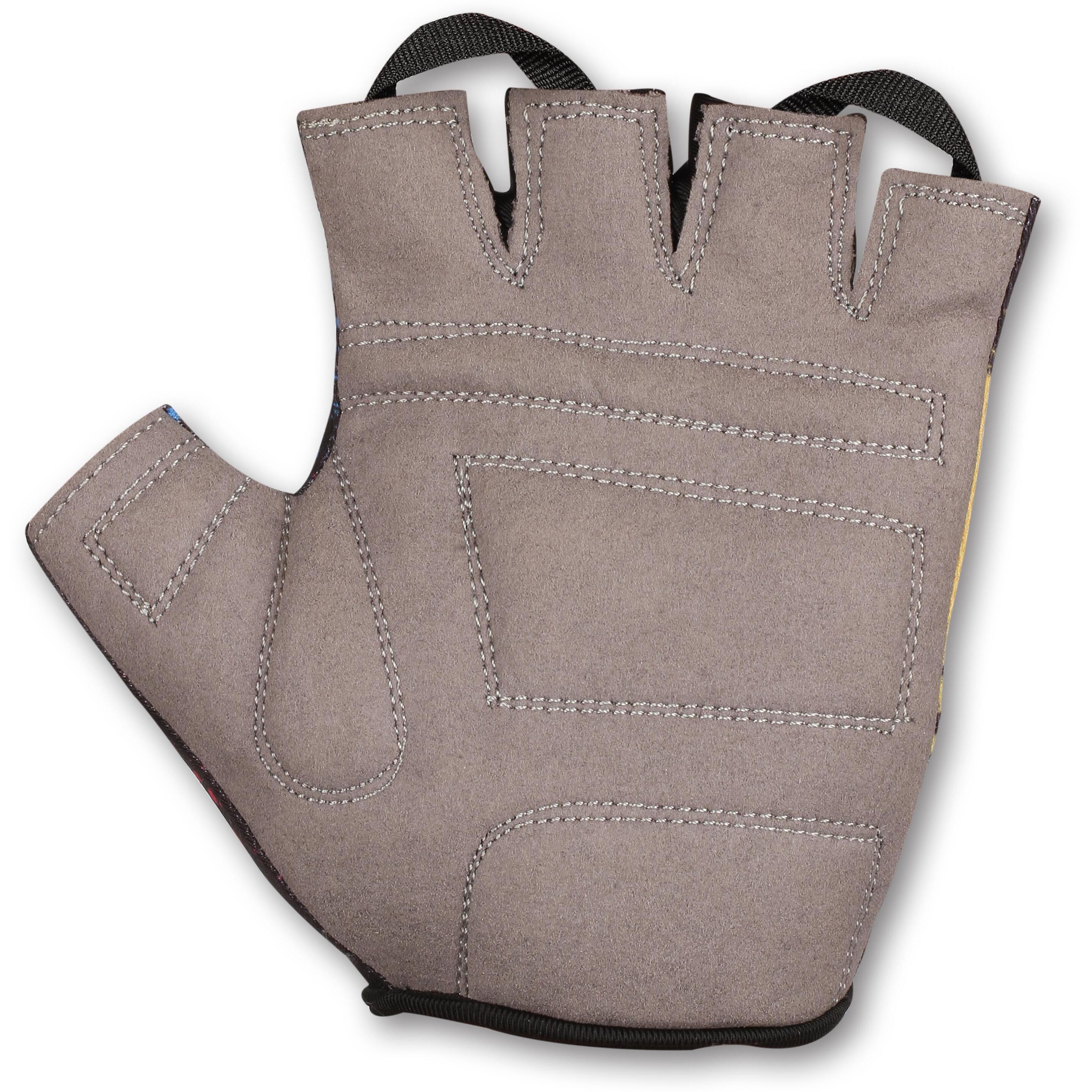 Guantes Ciclismo Infantil Butterfly Indigo - Blanco  MKP