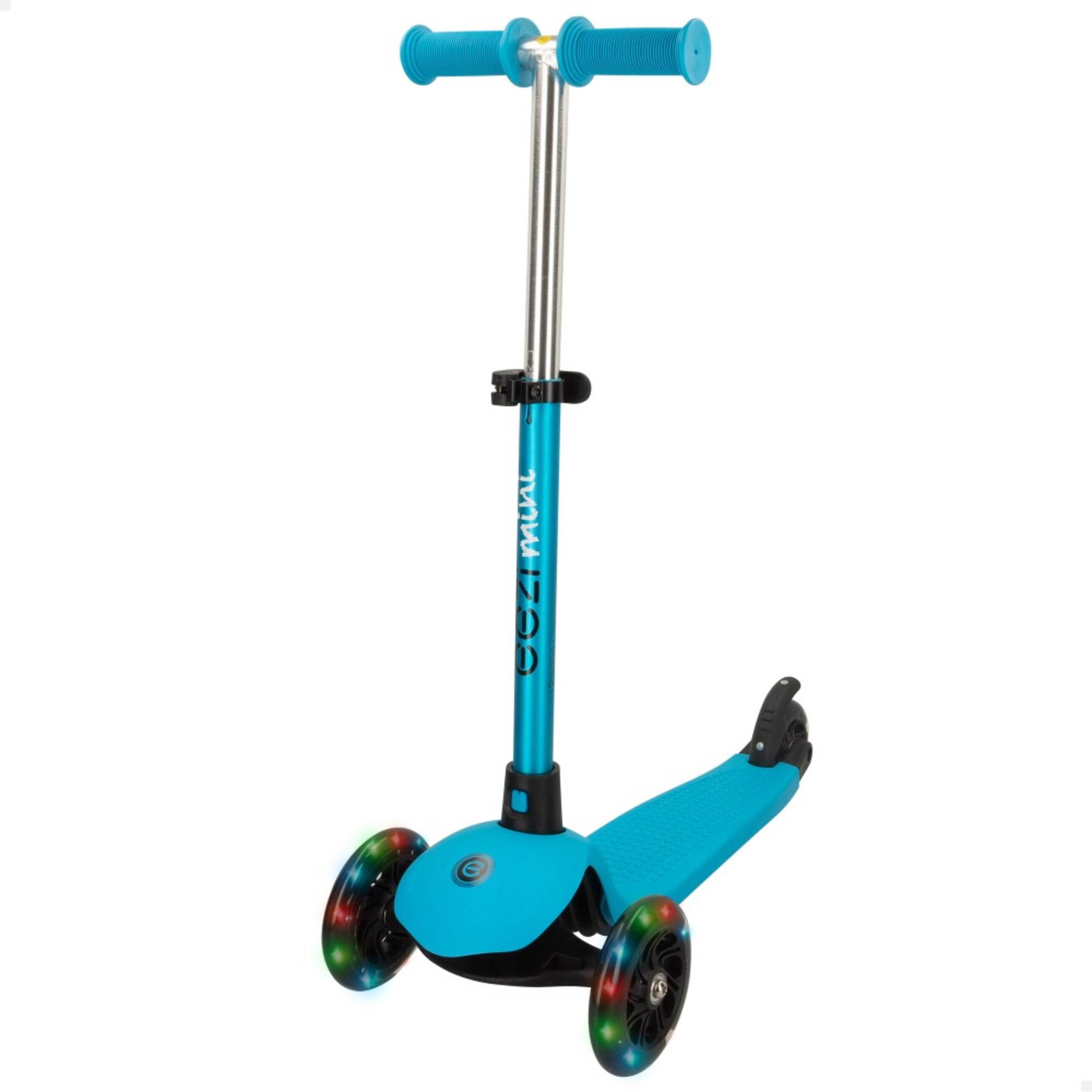 Scooter Azul De 3 Rodas Com Luzes E Guidão Destacável Eezi - azul - 