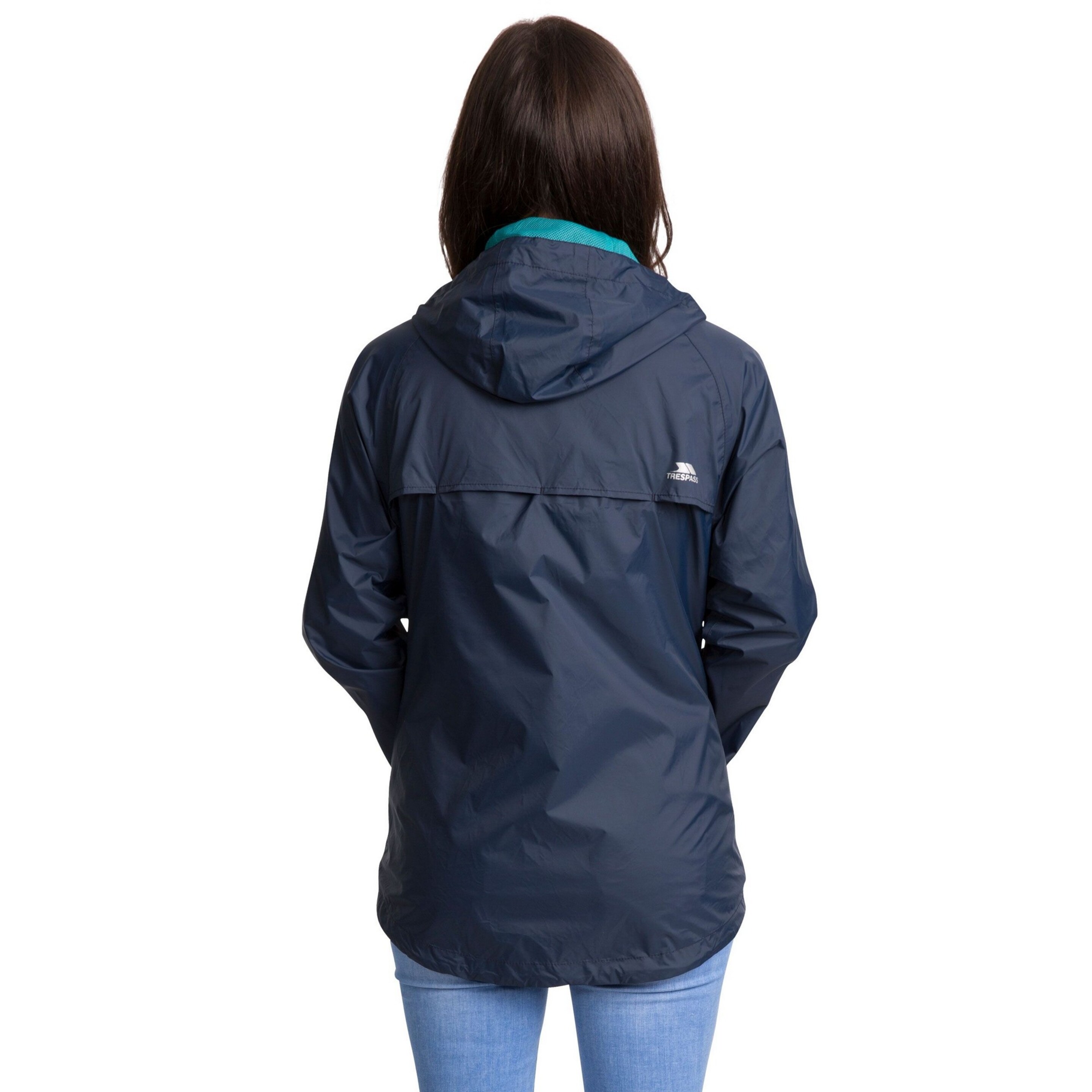 Chaqueta Plegable Soft Shell Impermeable Modelo Qikpac Para Mujer Trespass (Negro)