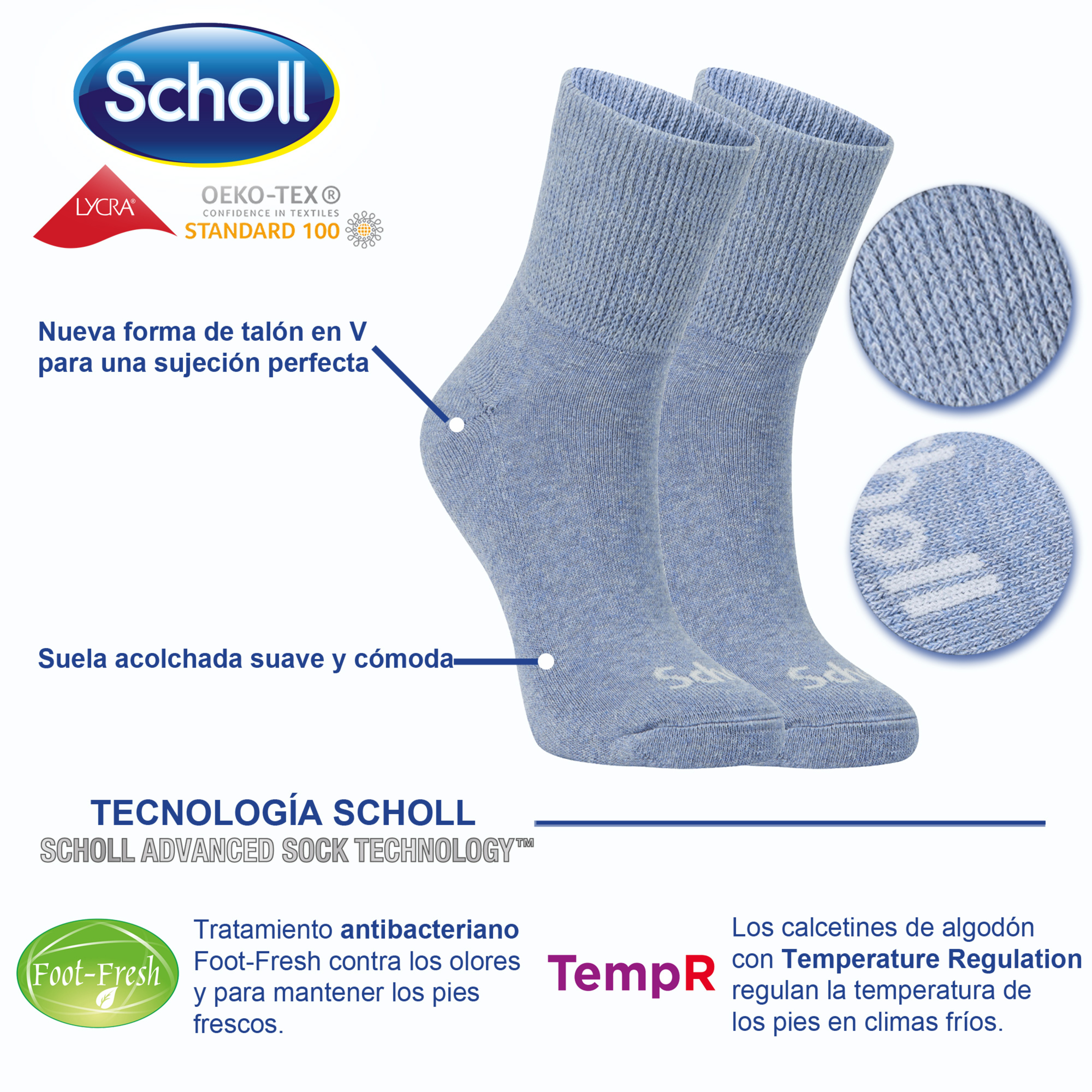 Par De Calcetines Scholl Warm