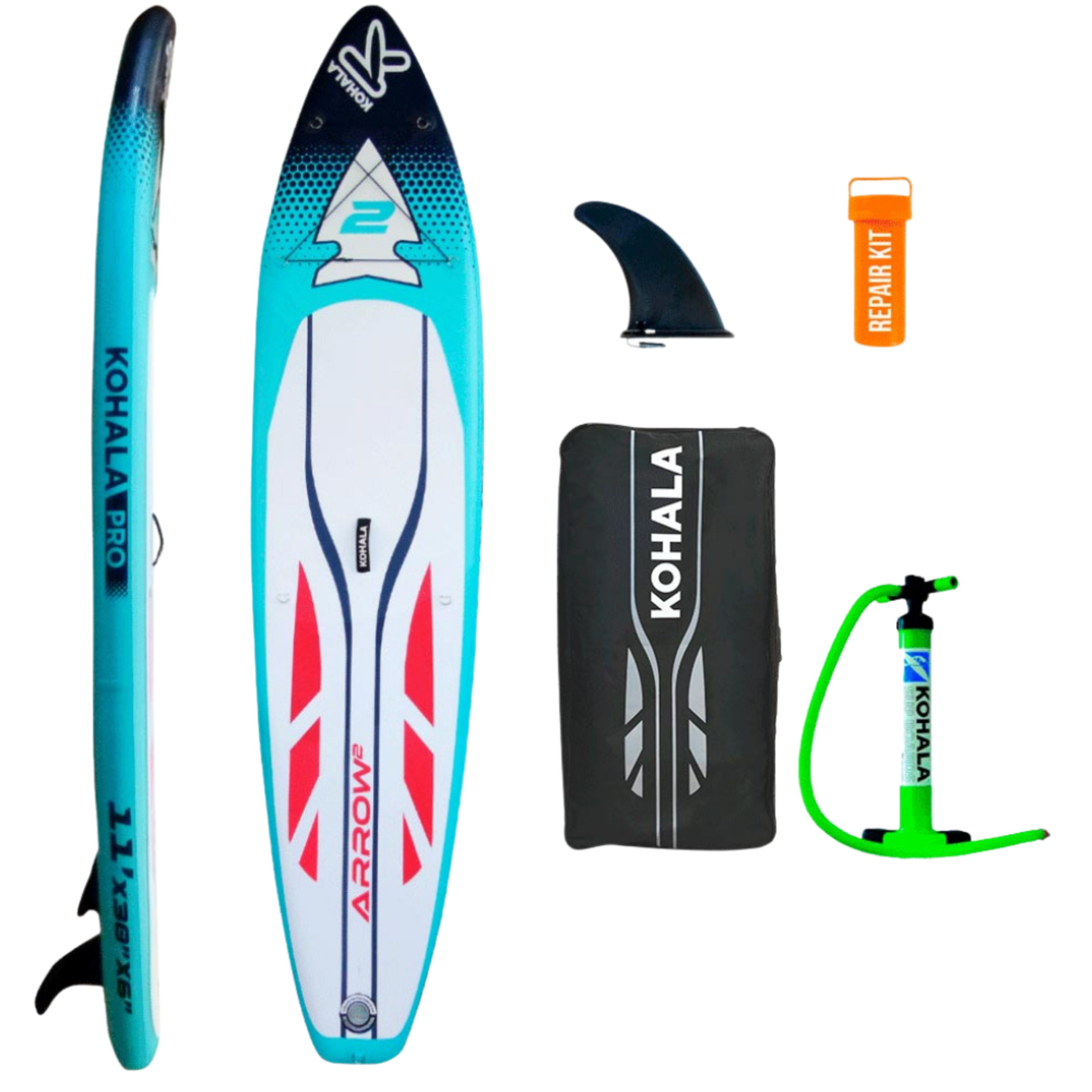 Tabla De Paddle Surf Kohala Arrow 2  11’ - Multicolor  MKP