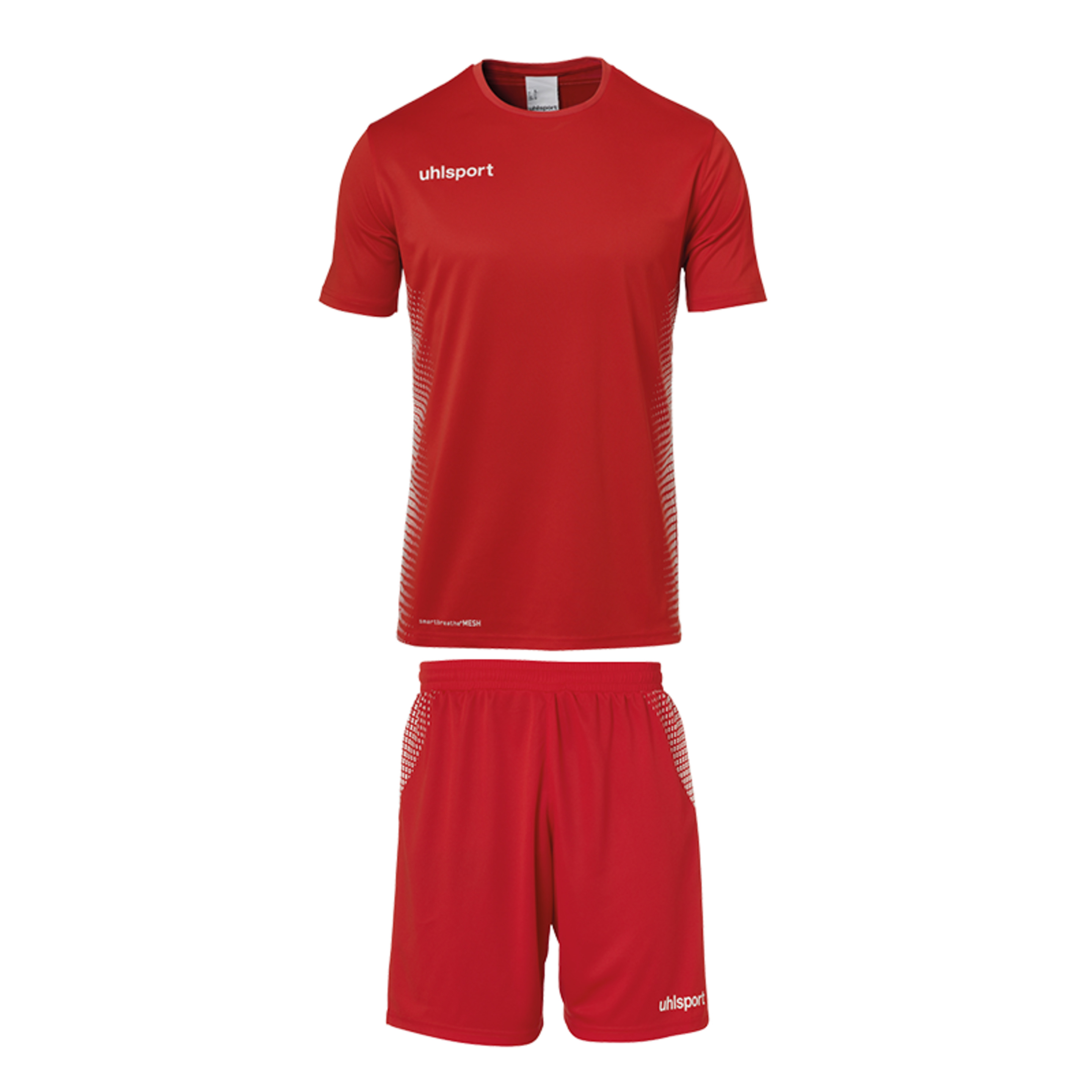 Camiseta Y Pantalón Uhlsport Score Kit Ss - Blanco/Rojo - Score Kit Ss Rojo/blanco Uhlsport  MKP