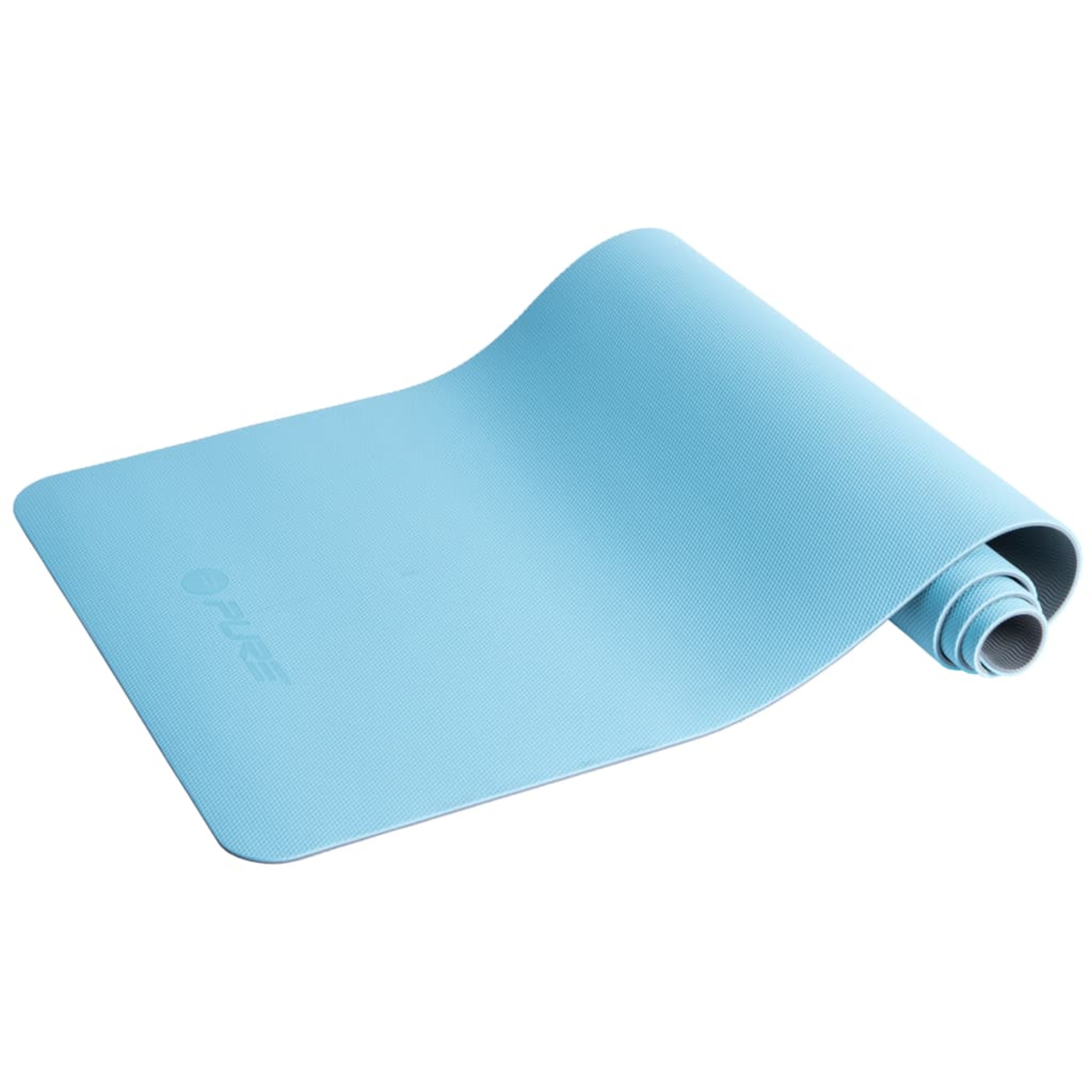 Tapete De Ioga Pure2improve - Cinzento/Azul - tapete de ioga | Sport Zone MKP