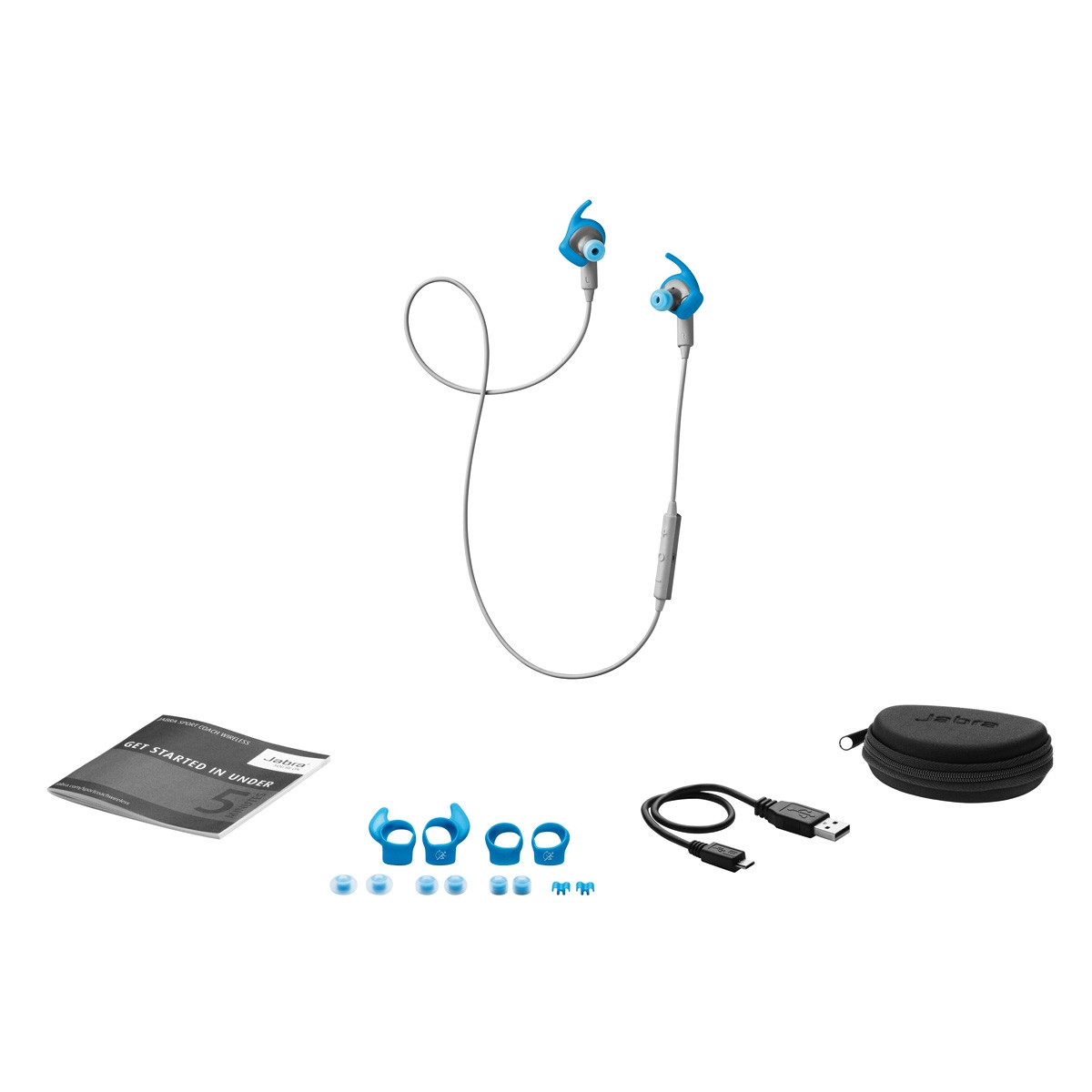Jabra Sport Coach Auricular Estéreo Bluetooth Dolby Con Acelerómetro Azul  MKP