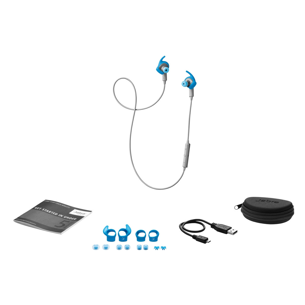 Jabra Sport Coach Auricular Estéreo Bluetooth Dolby Con Acelerómetro Azul