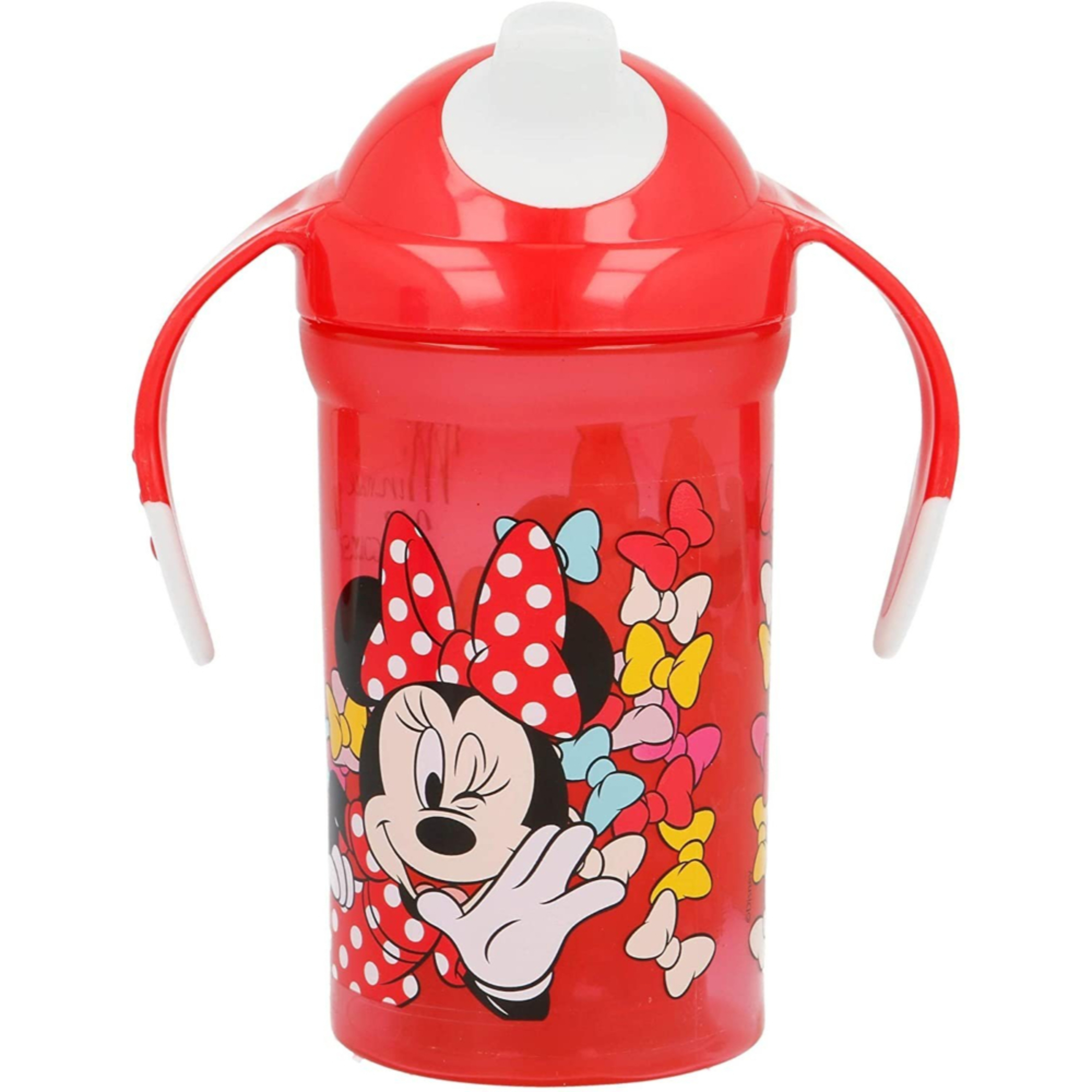 Copo De Treino Minnie Mouse 63861 Disney - rojo - 