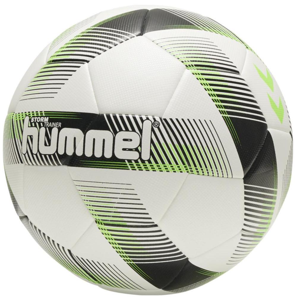 Bola De Futebol Hummel Storm Trainer - blanco-verde - 
