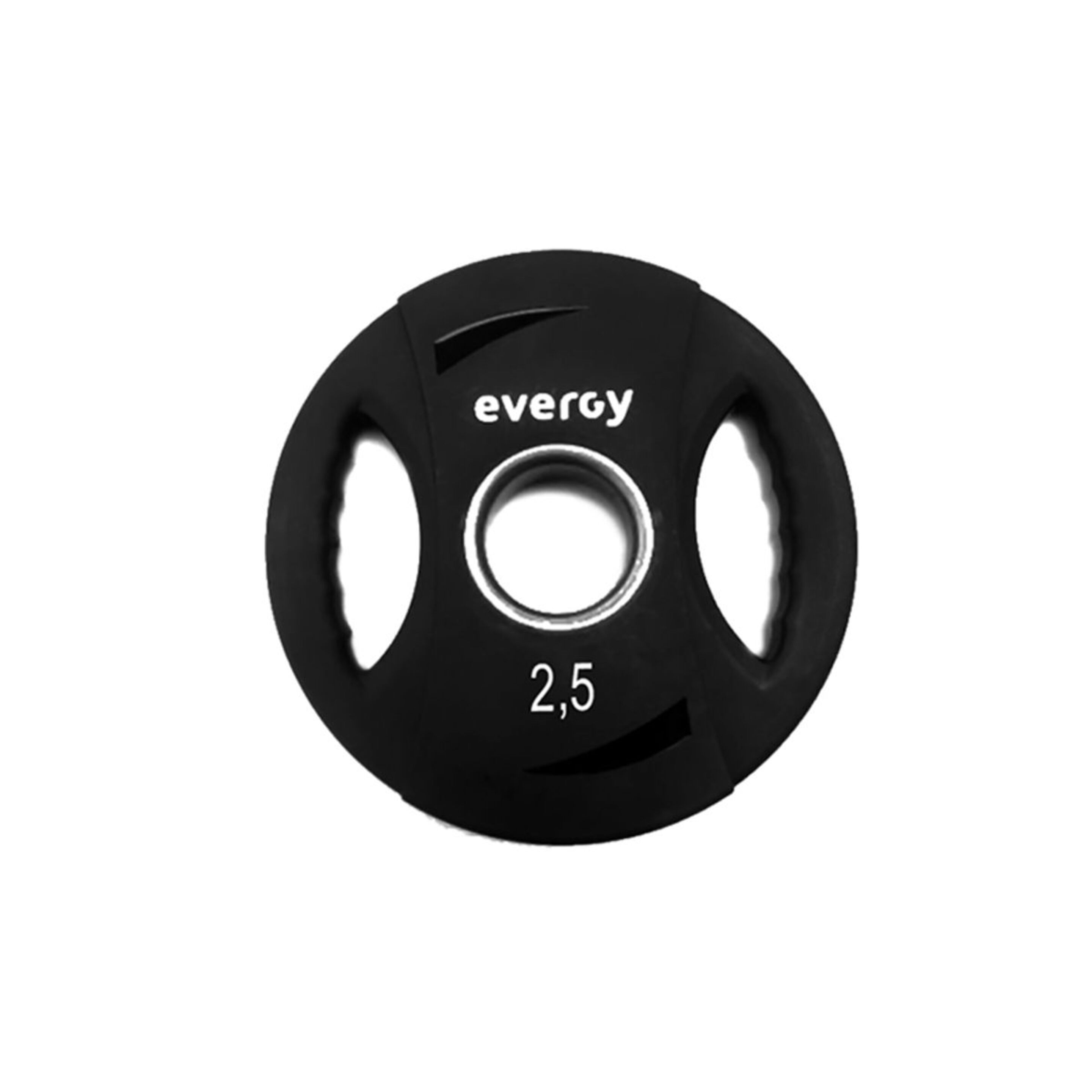 Disco Olímpico élite Pu Evergy 2,5 Kg - negro - 
