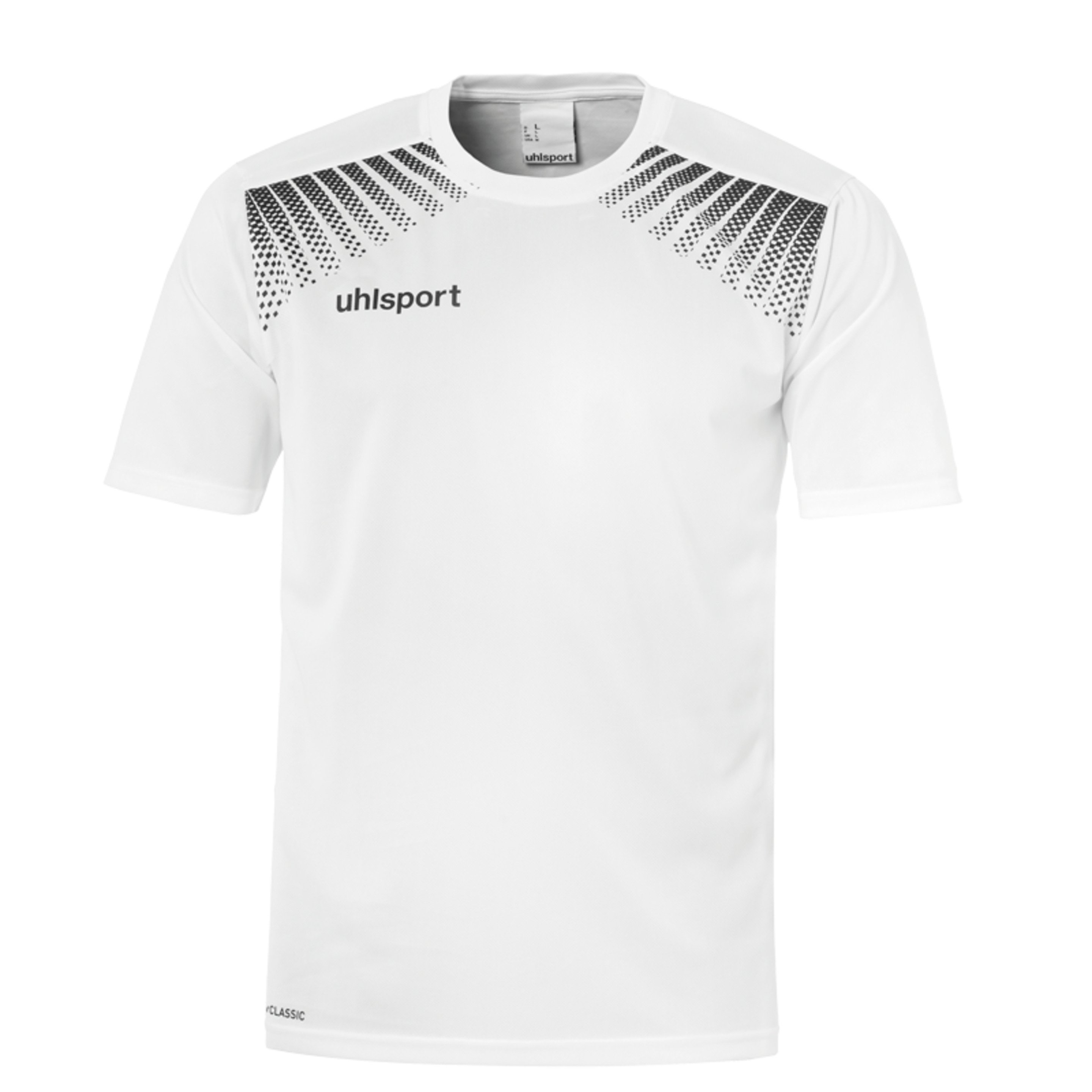 Goal Polyester Training T-shirt Blanco/negro Uhlsport