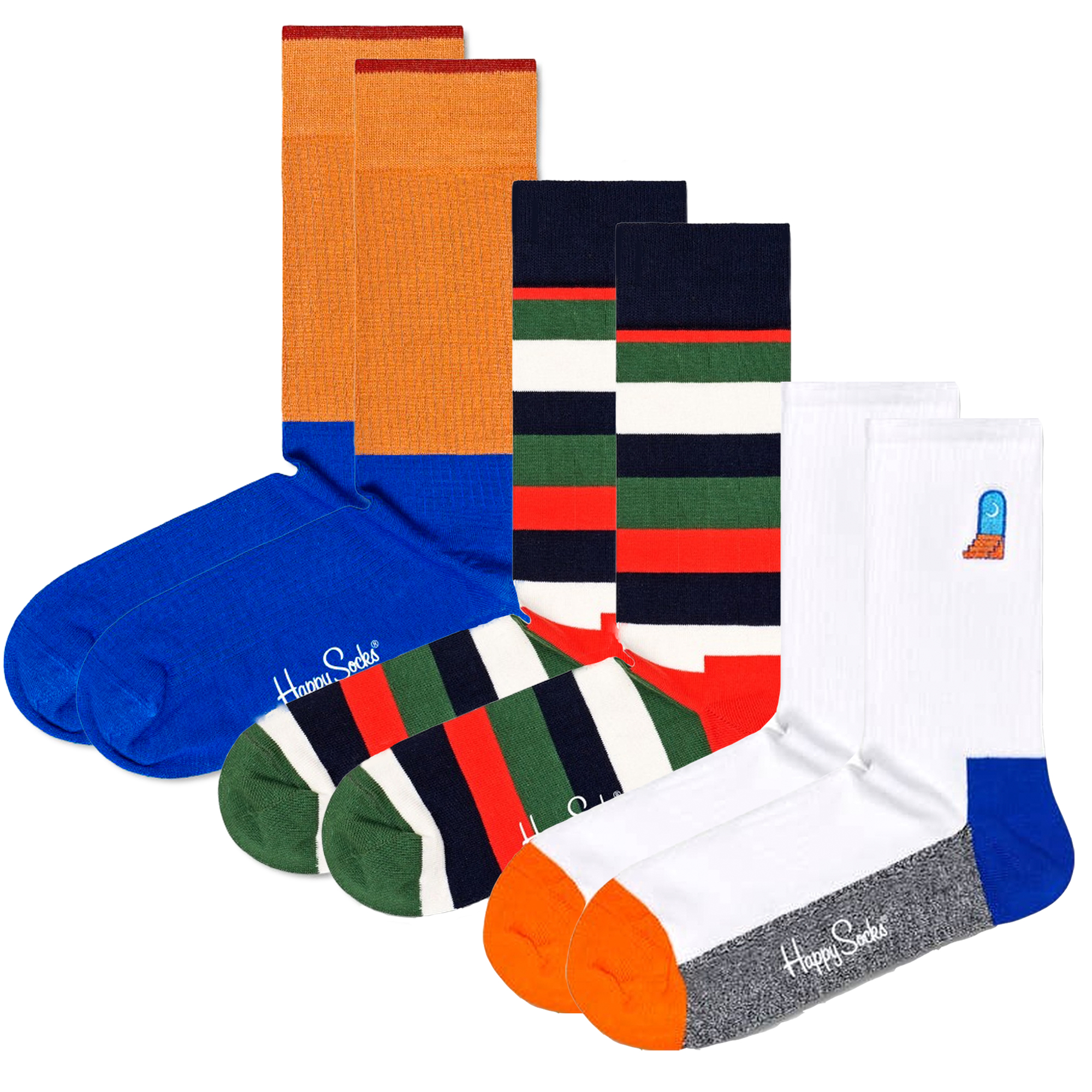 Pack 3 Pares Calcetines Happy Socks - multicolor - 