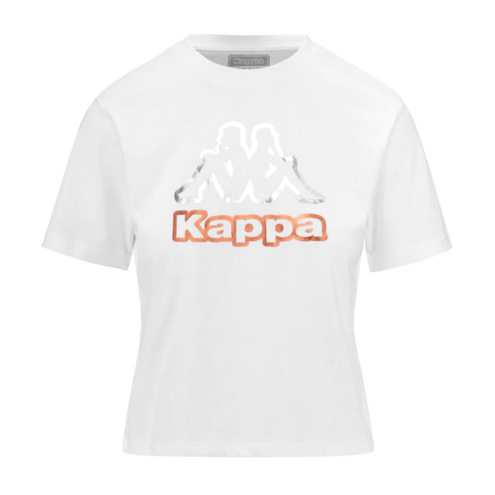 Camiseta Kappa Logo Falella. White 381r3uw - blanco - 