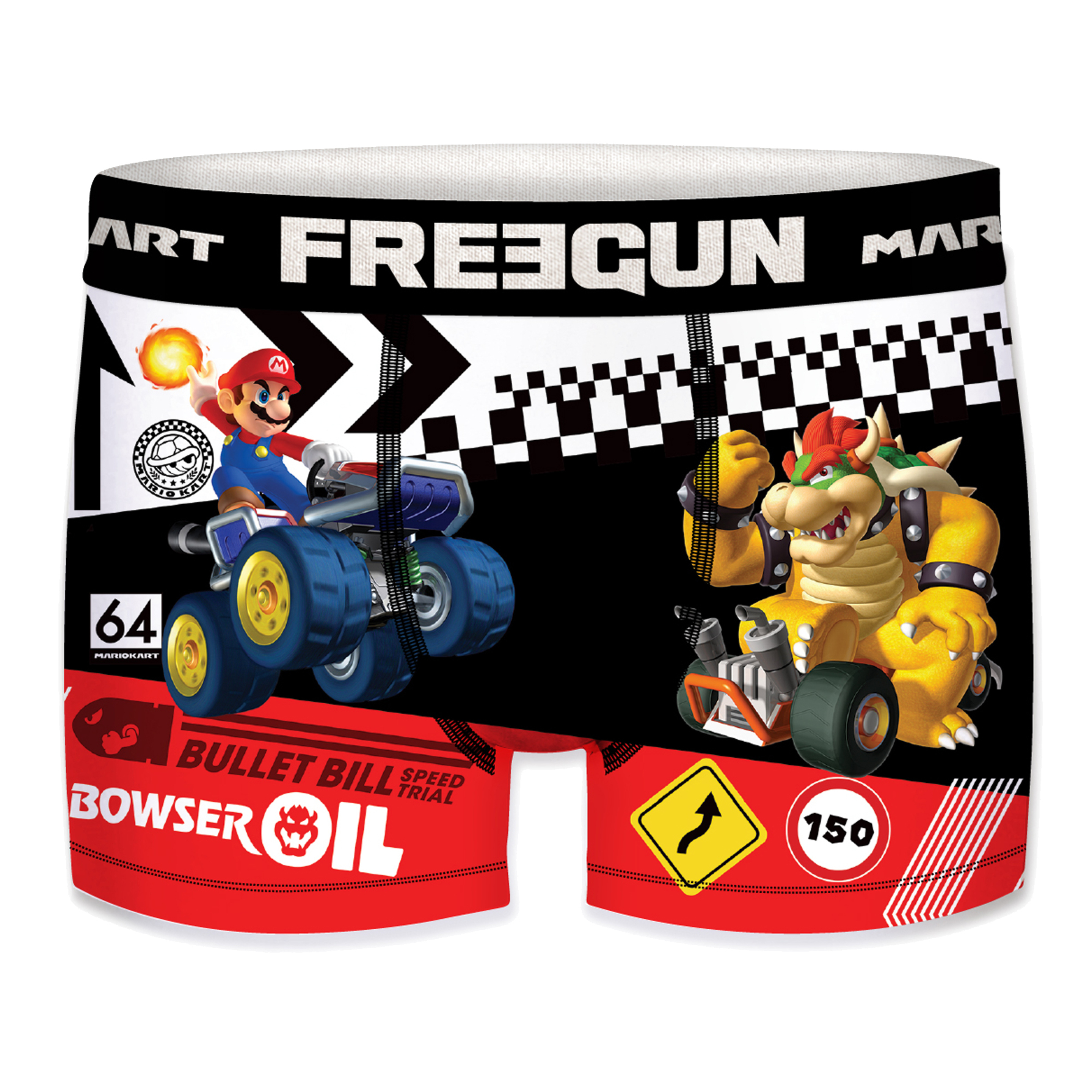 Boxer Freegun Mario Kart - multicolor - 