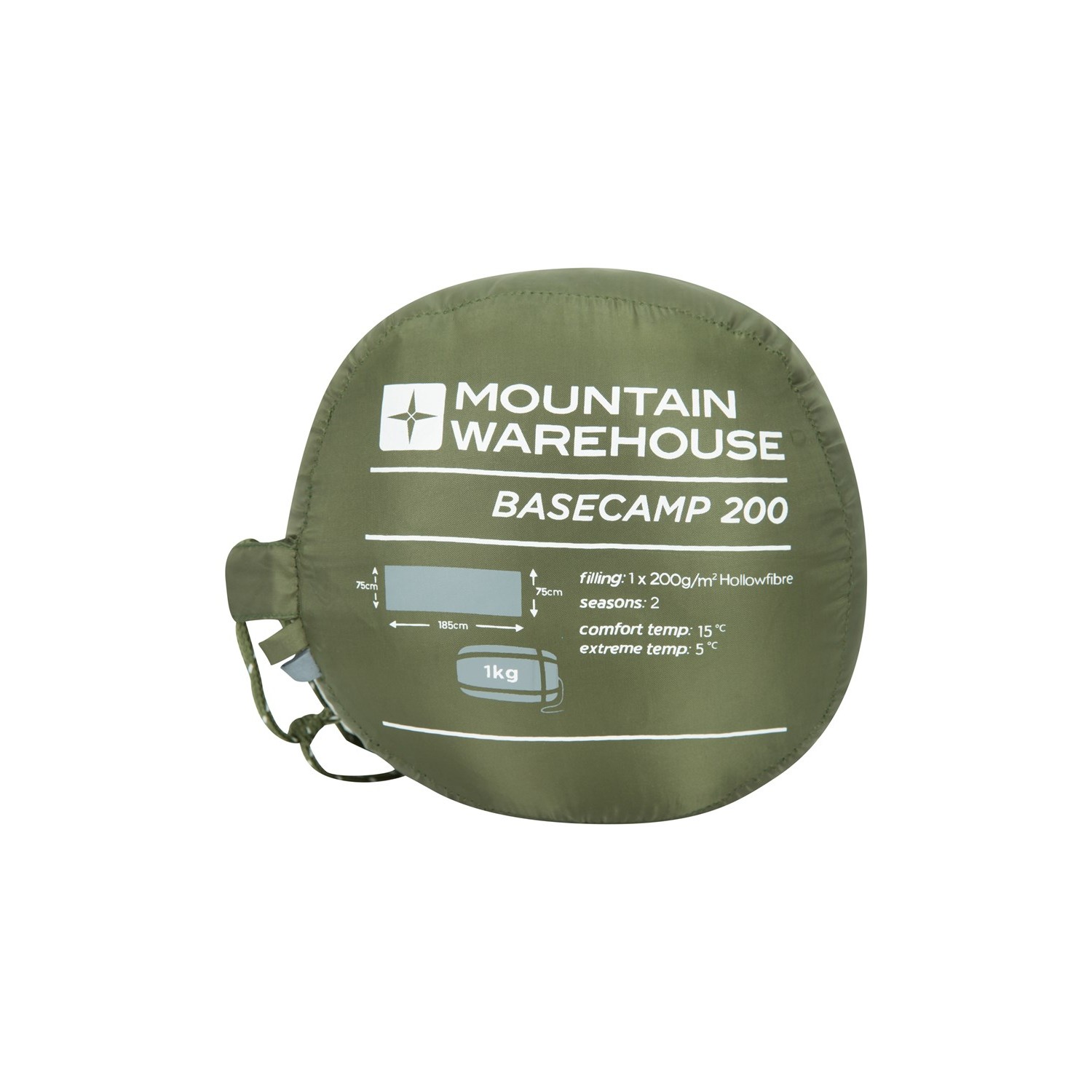 Saco De Dormir Summer Mountain Warehouse Basecamp 200
