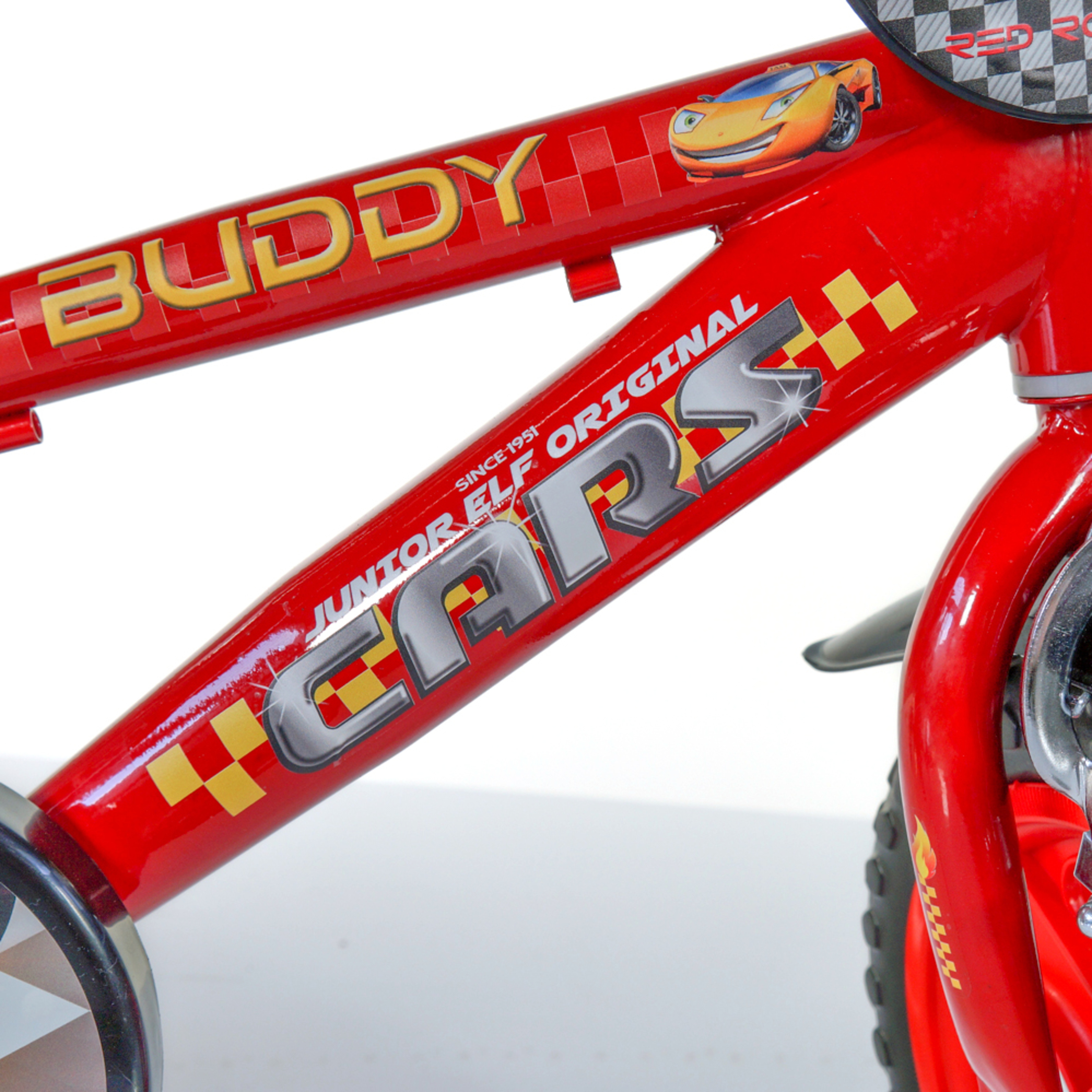 Bicicleta Criança Buddy Cars 12 Polegadas 3-5 Anos - Vermelho | Sport Zone MKP