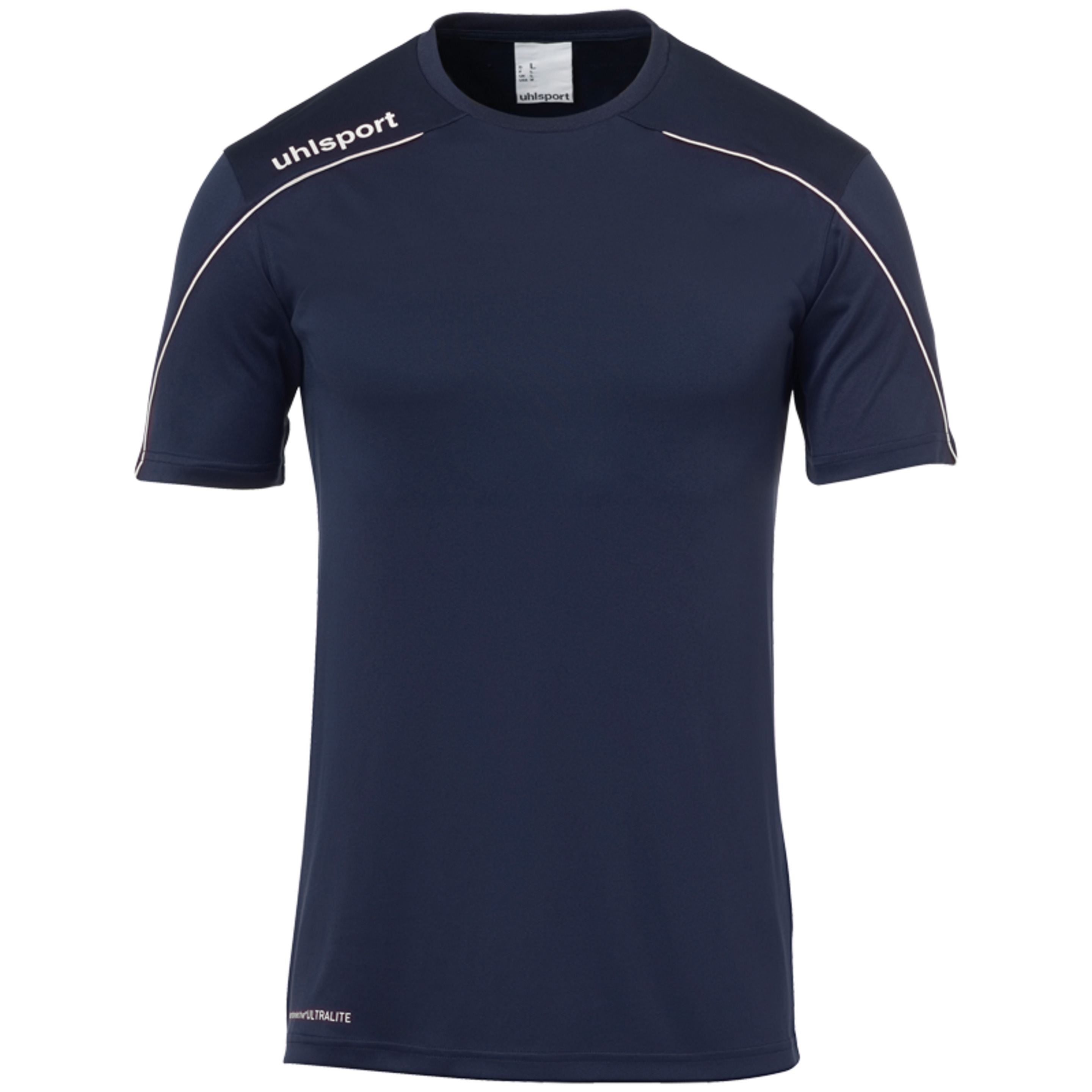 Stream 22 Shirt Shortsleeved Azul Marino Uhlsport