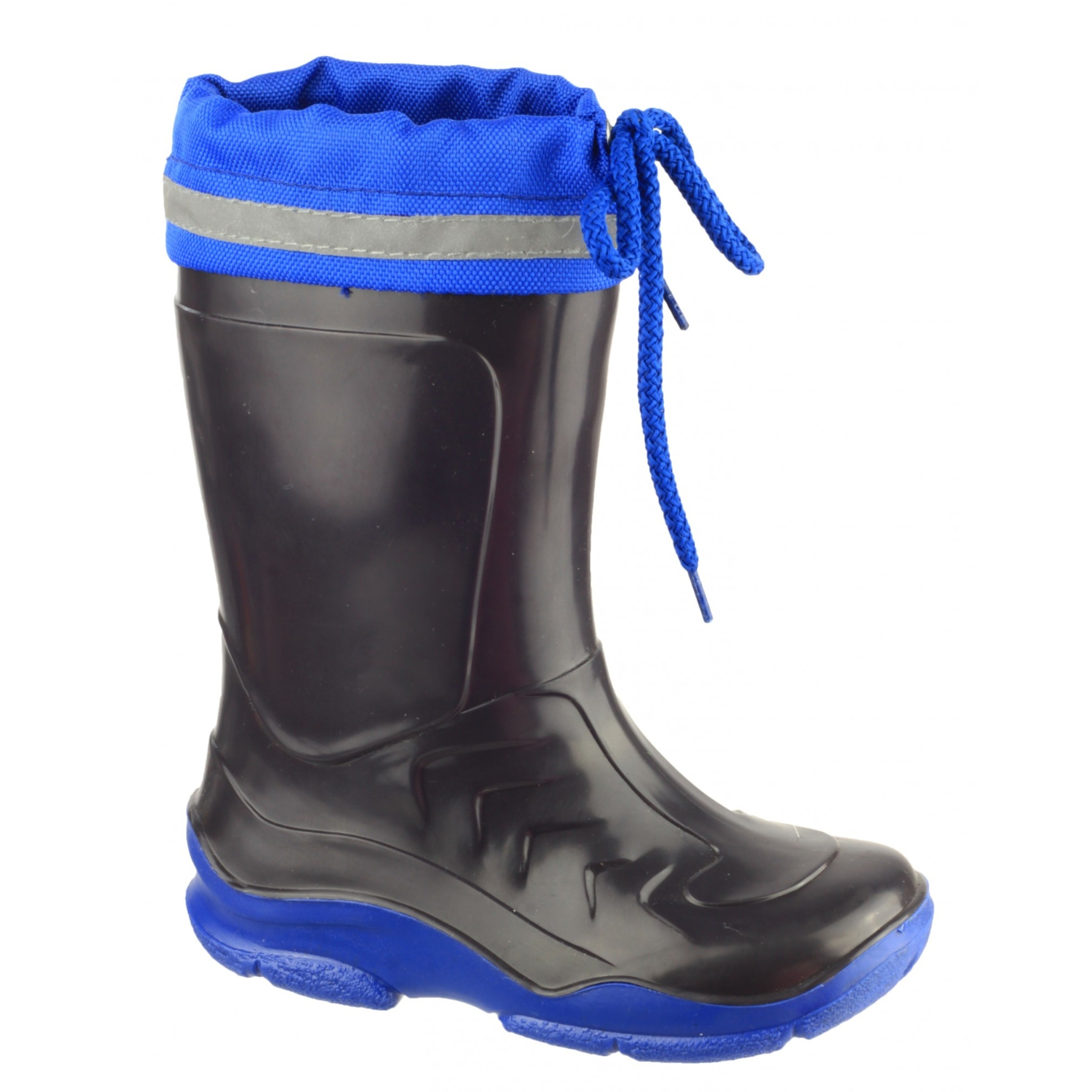 Splash Childrens Warmlined Boot / Boys Waterproof Boots Mirak (Azul)