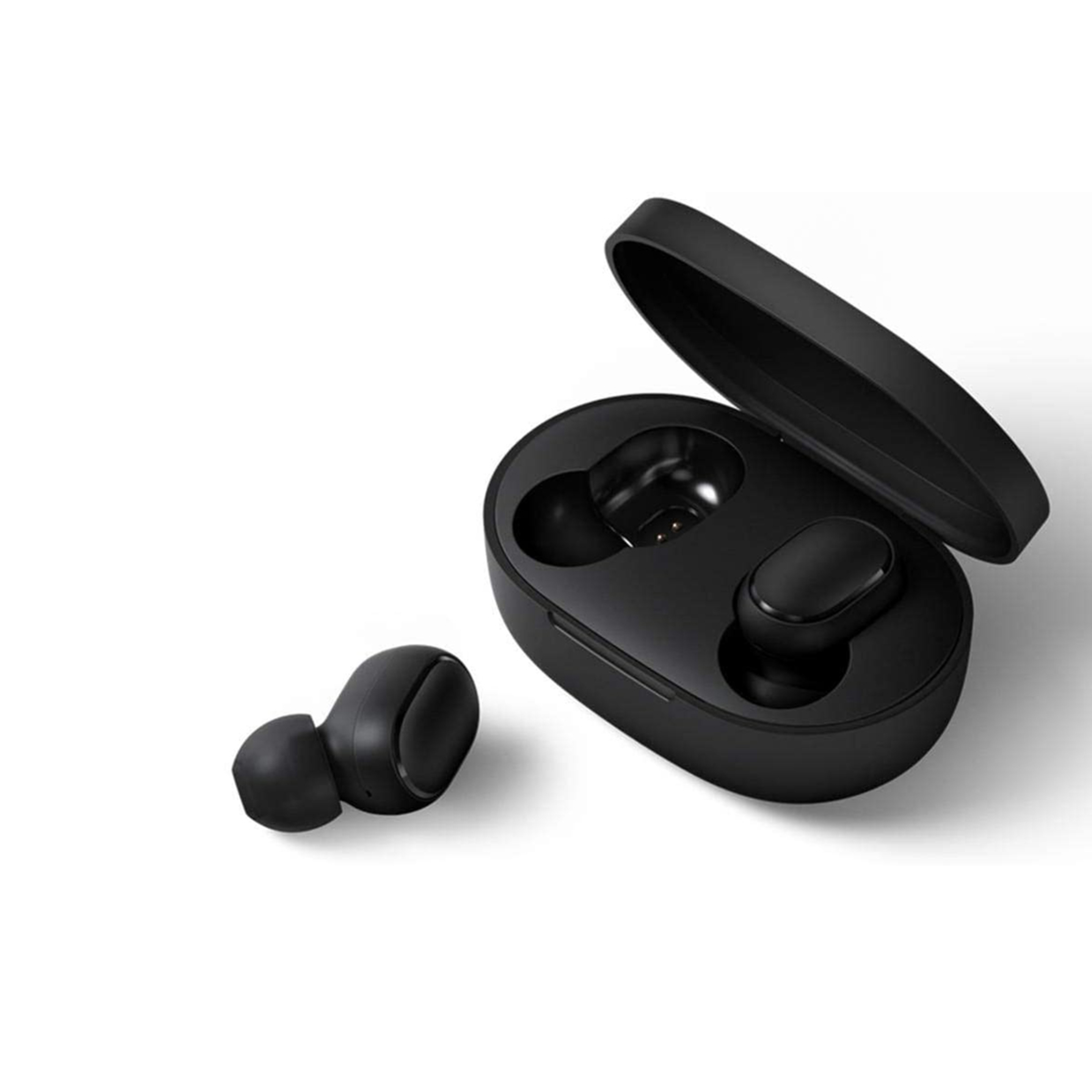 Auriculares Inalámbricos Bluetooth Smartek Tws-e7s Con Base De Carga - negro - 