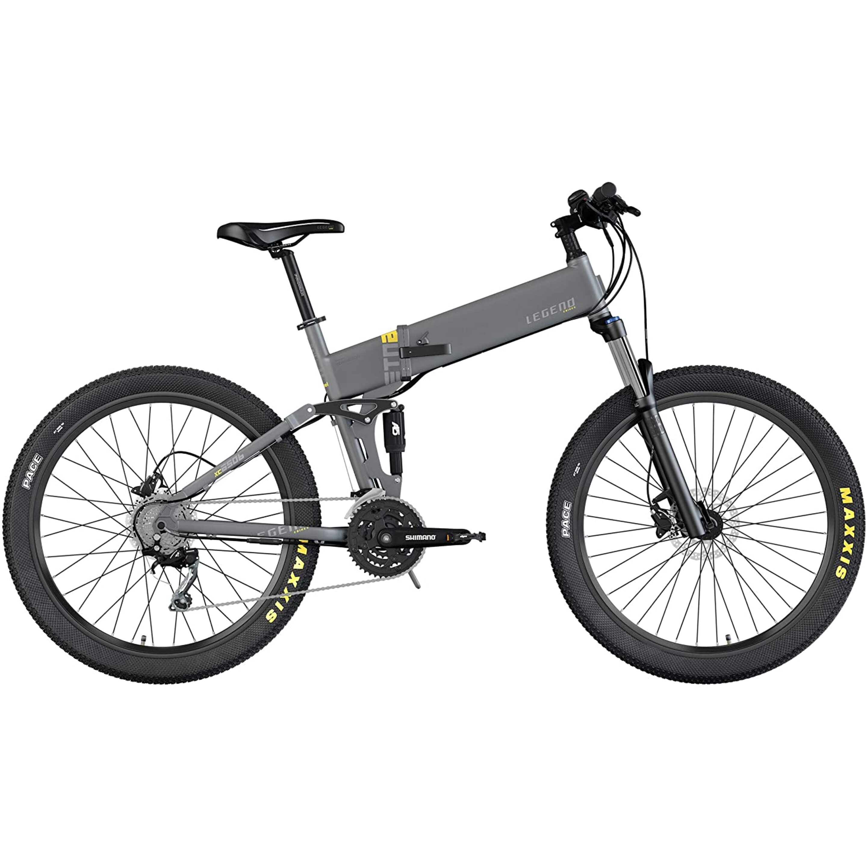 Bicicleta Eléctrica De Montaña Etna 10ah - gris-oscuro - 