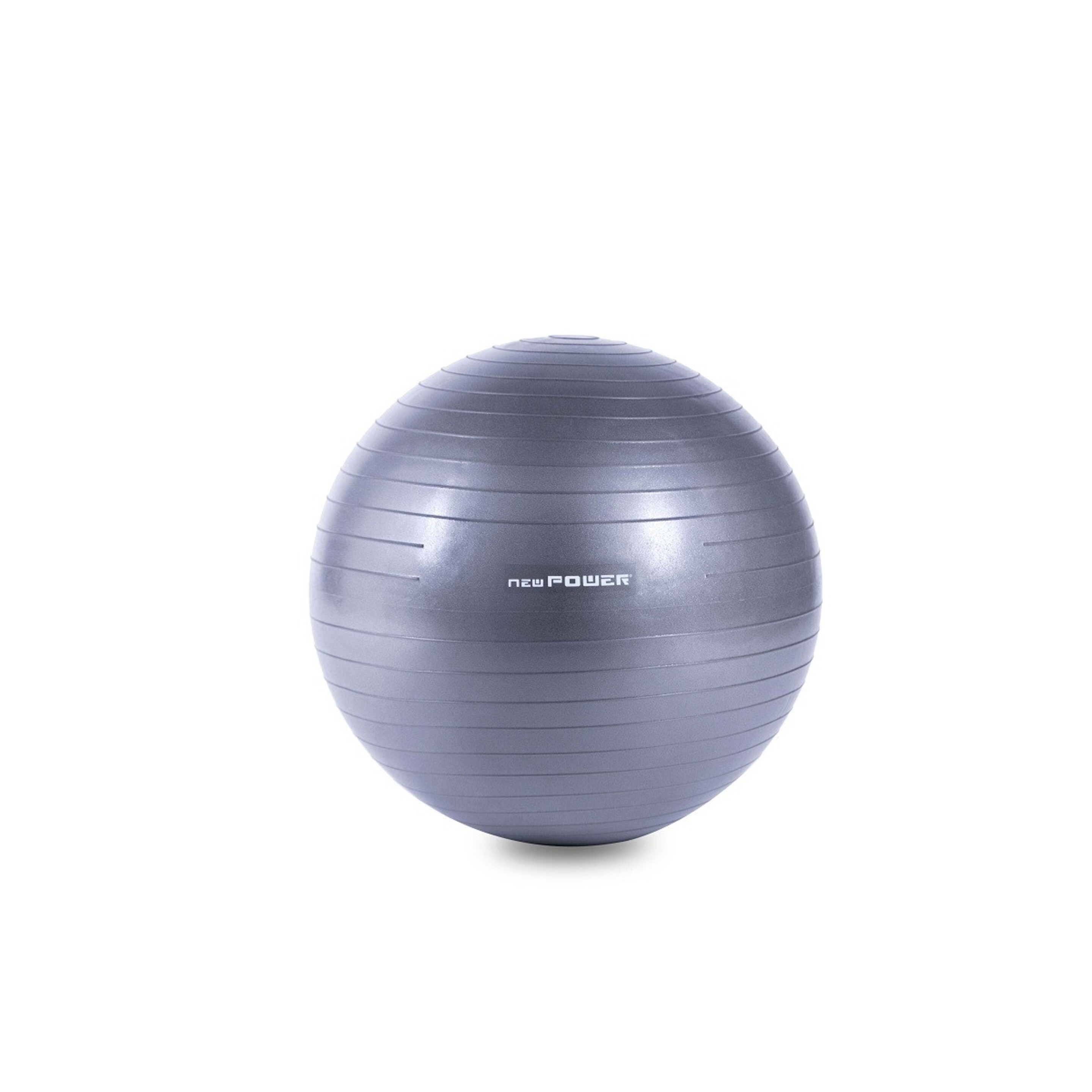 Newpower-pelota De Ejercicio Fitball 55cm, Anti-pinchazos Y Antideslizante. Fabricada En Pvc