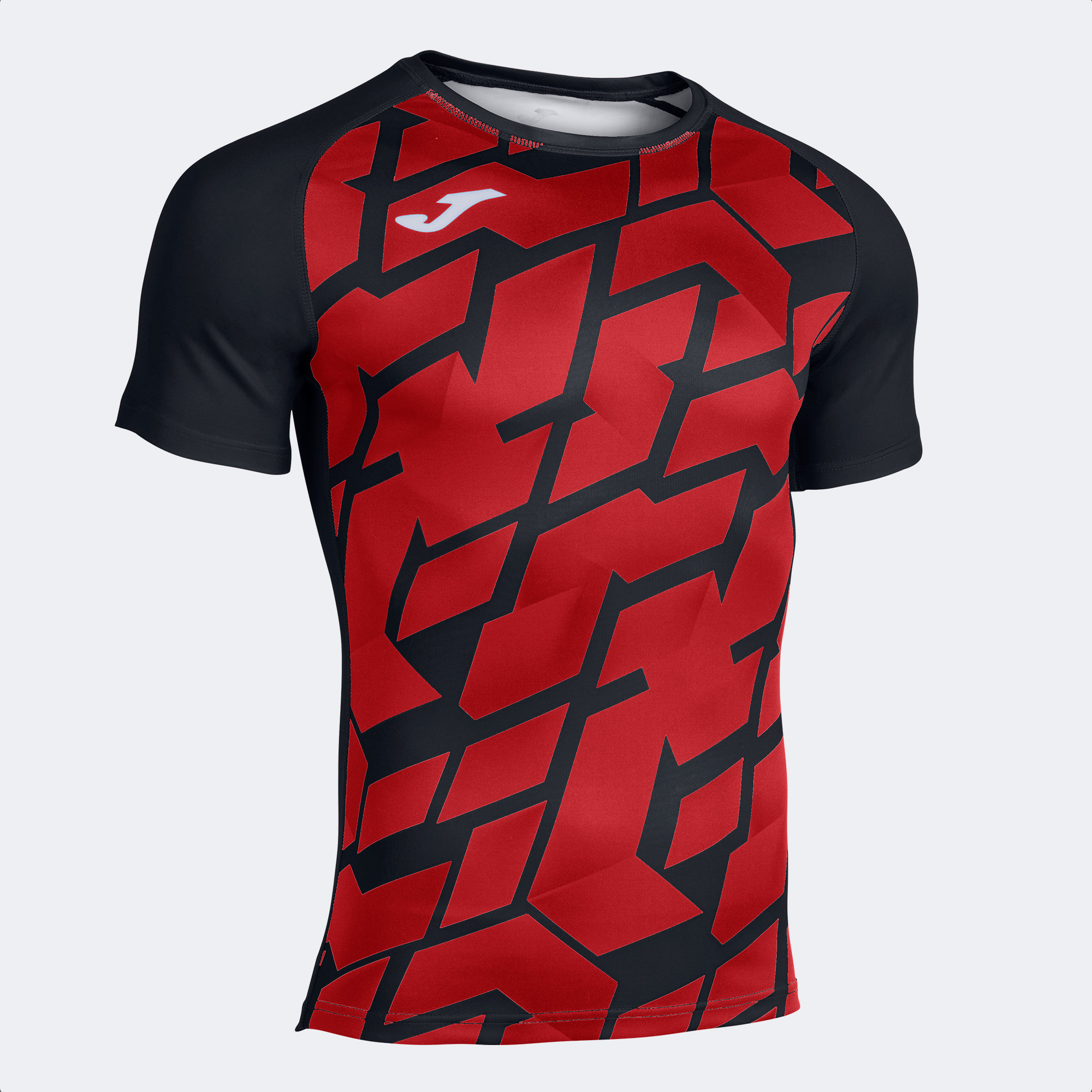 Camiseta Manga Corta Joma Myskin Iii Negro Rojo