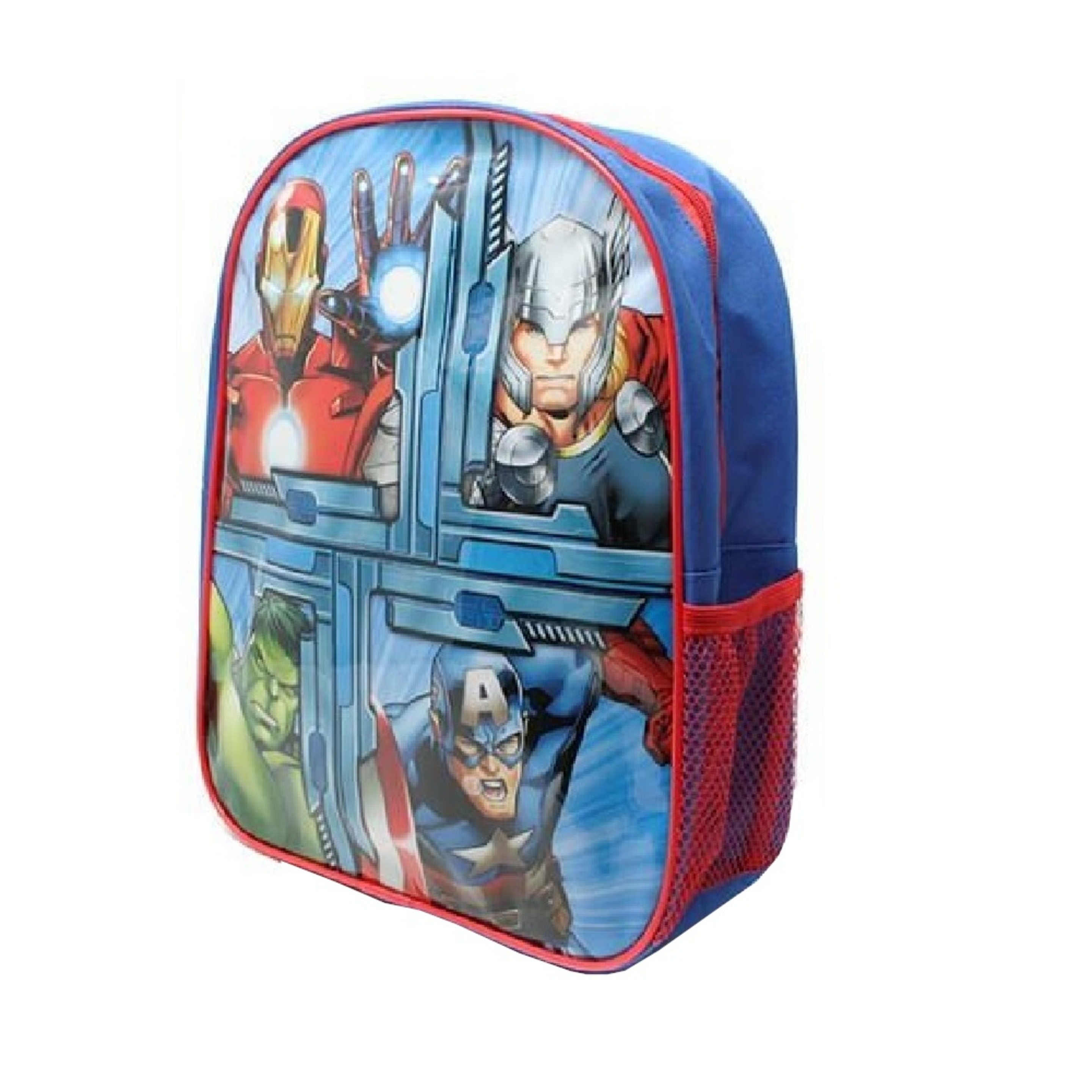 Vengadores  Mochila Quad Para Niños Niñas Avengers (Azul)