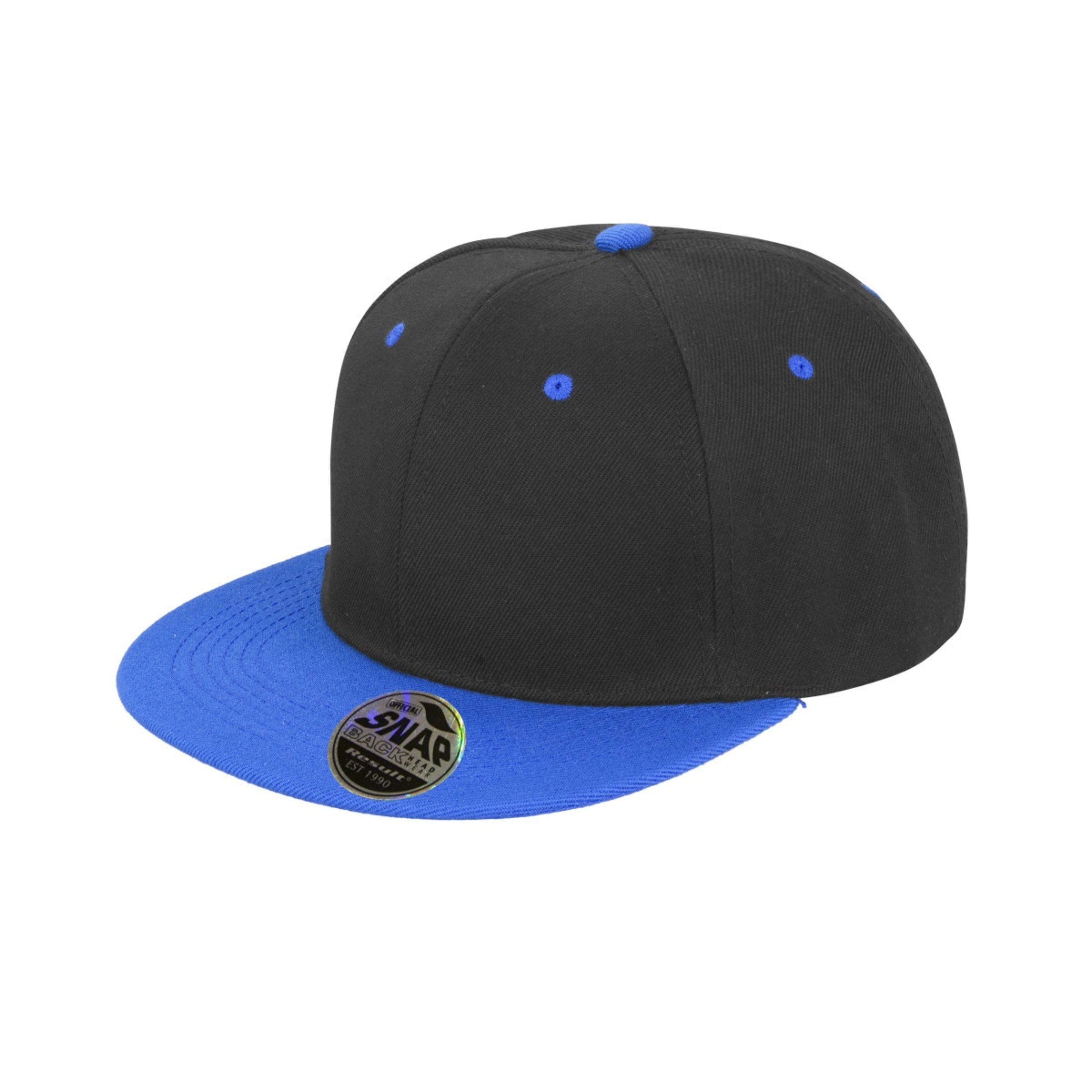 Gorra Visera Plana Original 2 Colores Con Cierre Snapback Result Bronx Core (Paquete De 2)