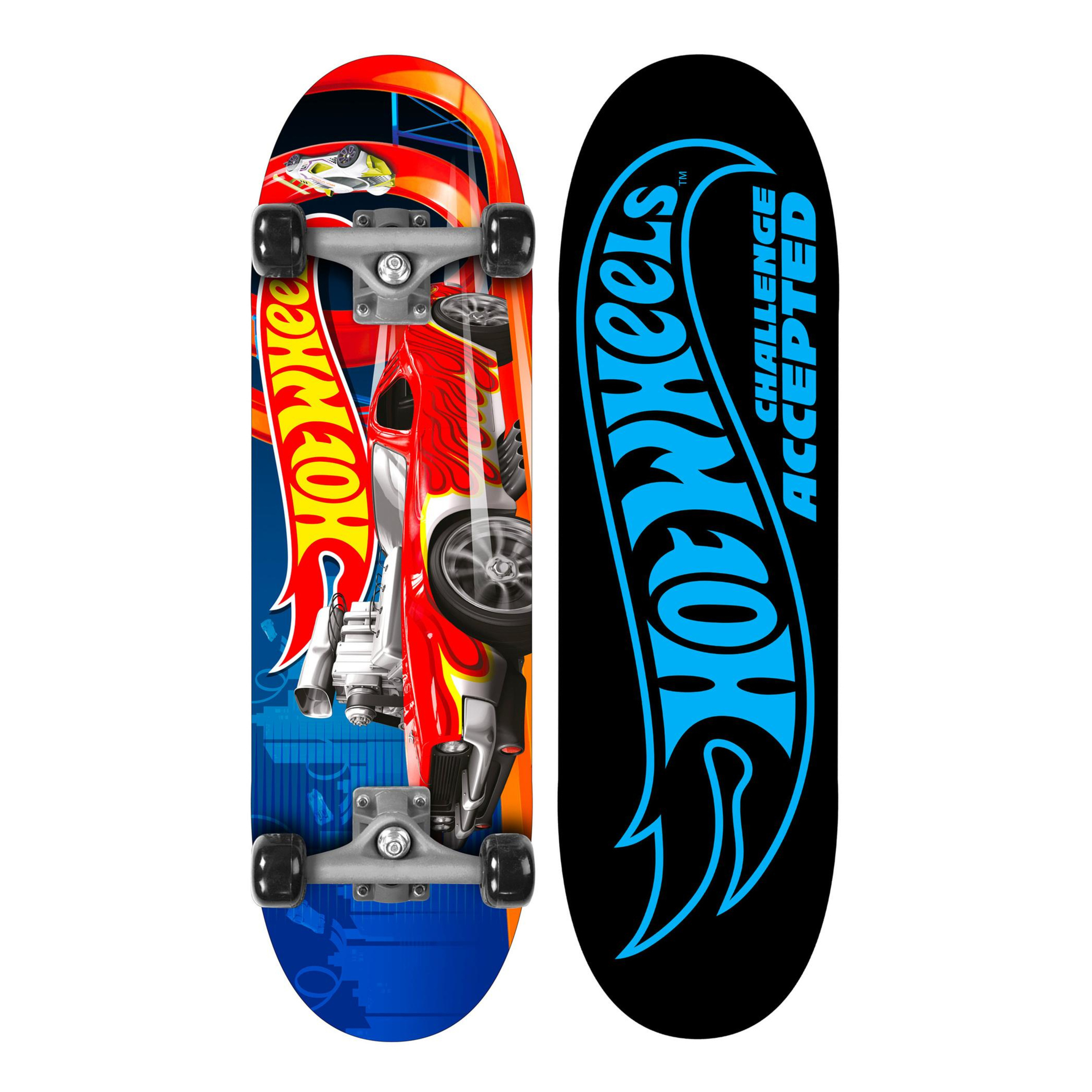 Skateboard Hot Wheels 28 X 8 Pulgadas - negro - 