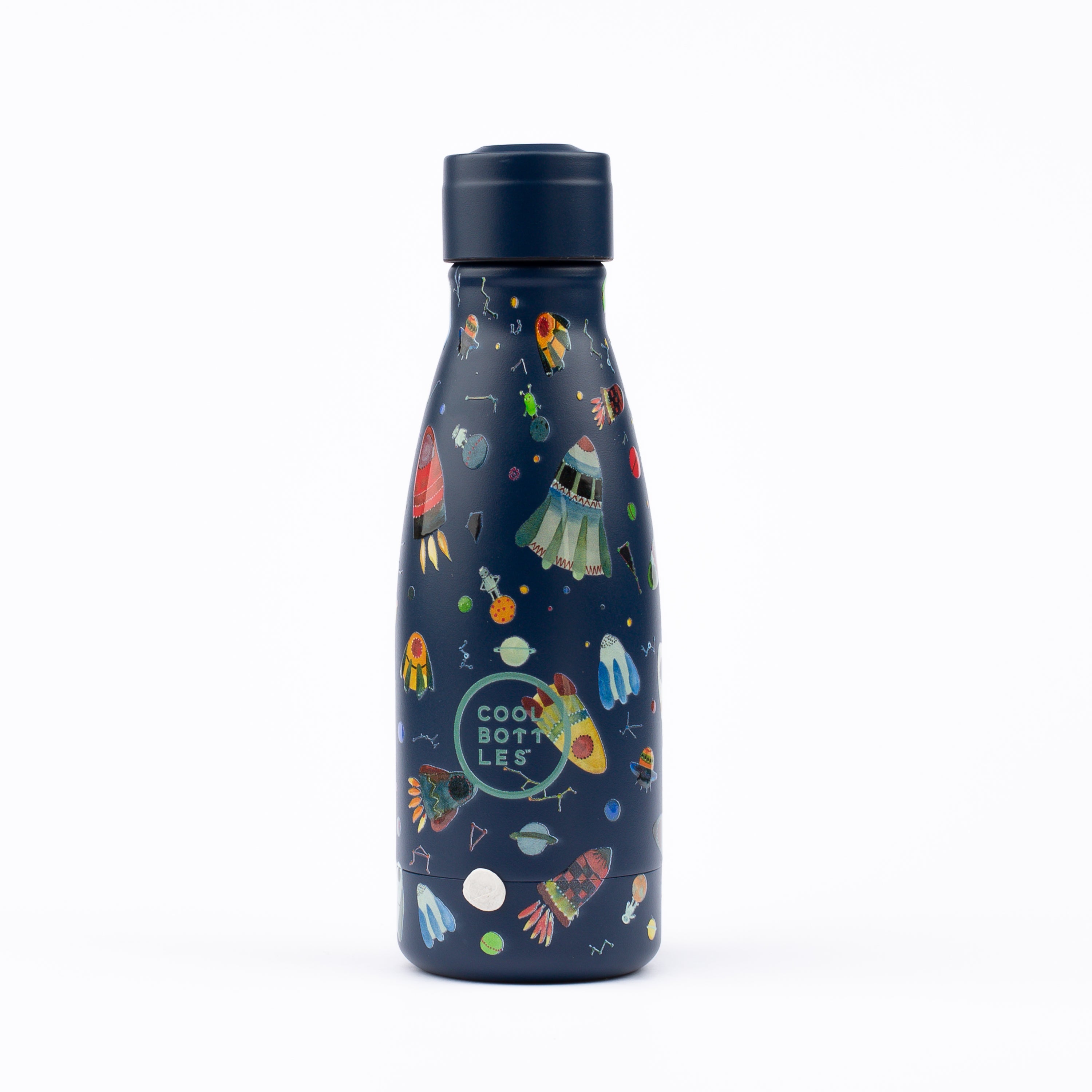 Garrafa Térmica Para Crianças De Aço Inoxidável Cool Bottles. Space Rockets 260ml