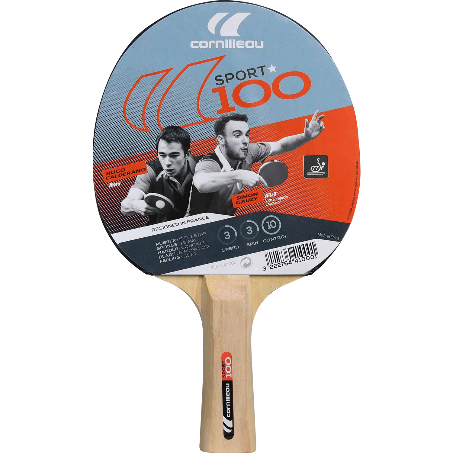 Raquete Ping Pong Cornilleau Sport 100 | Sport Zone MKP