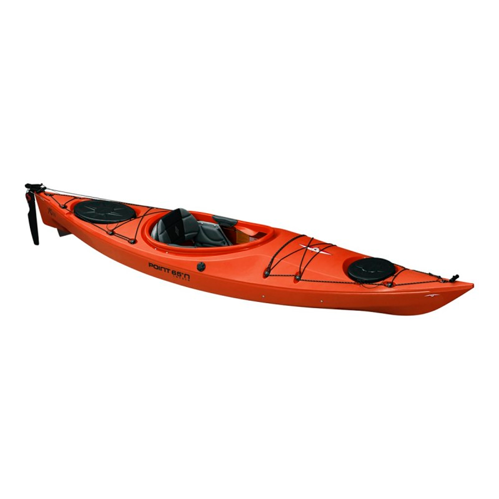 Kayak De Travesía Con Timón Y Orza Abatible Point 65 Xo11 Gt - naranja - 
