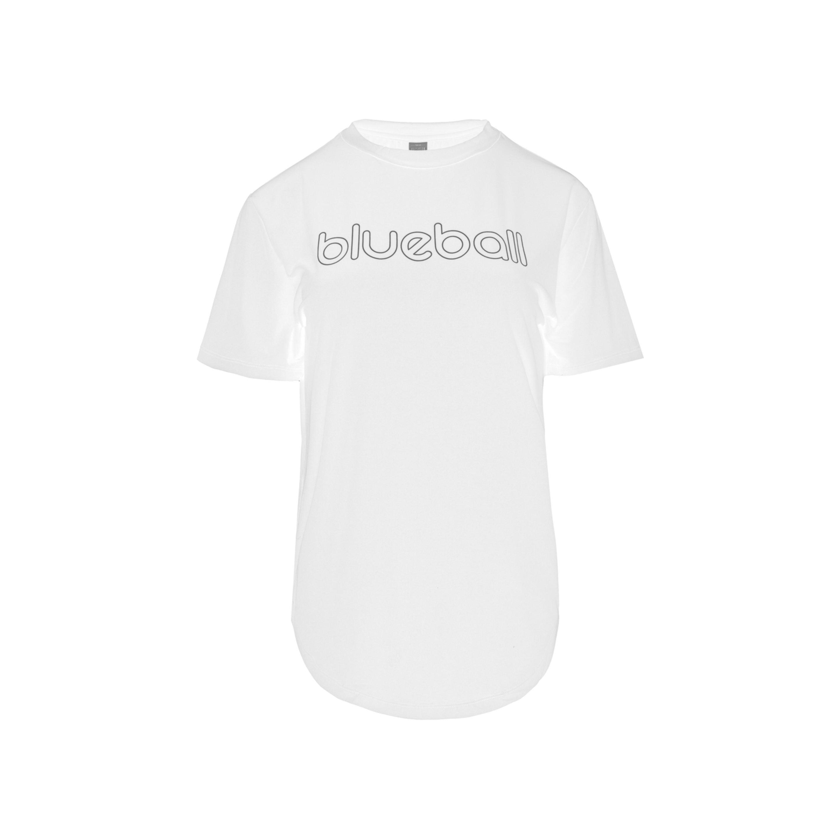 Camiseta De Manga Corta Natural Con Logo Blue Ball Sport - blanco - 