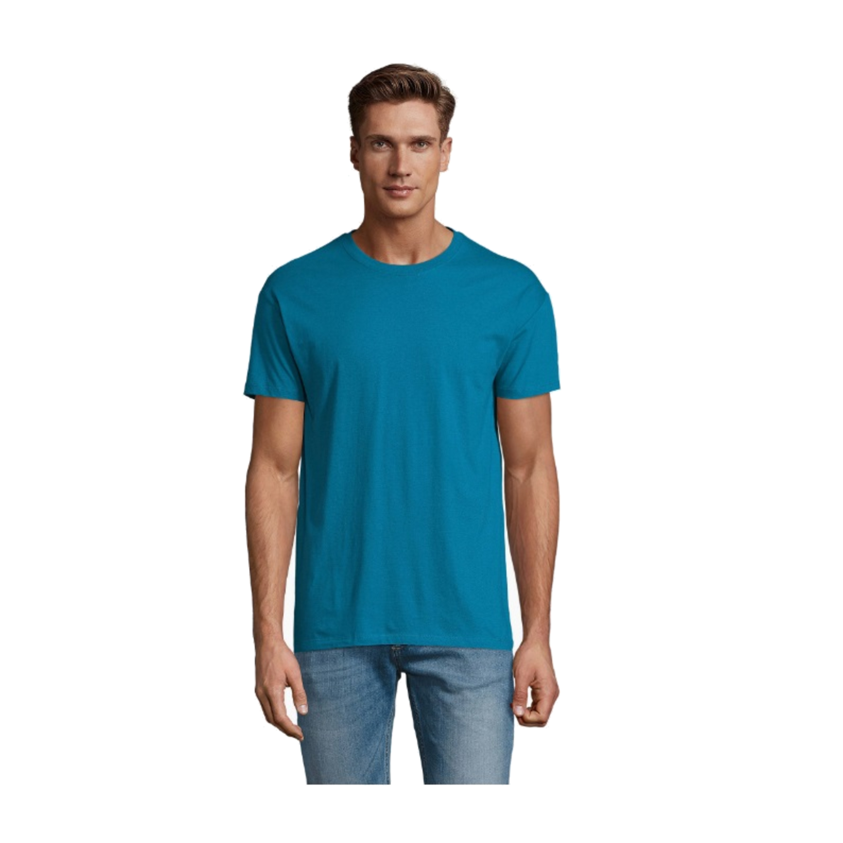 T-shirt Regent Pack 2 Unisex Regent Crewneck - azul-duck - 