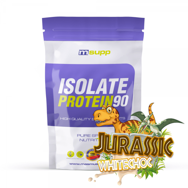 Isolate 90 Cfm - 1kg De Mm Supplements Sabor Jurassic White Choc